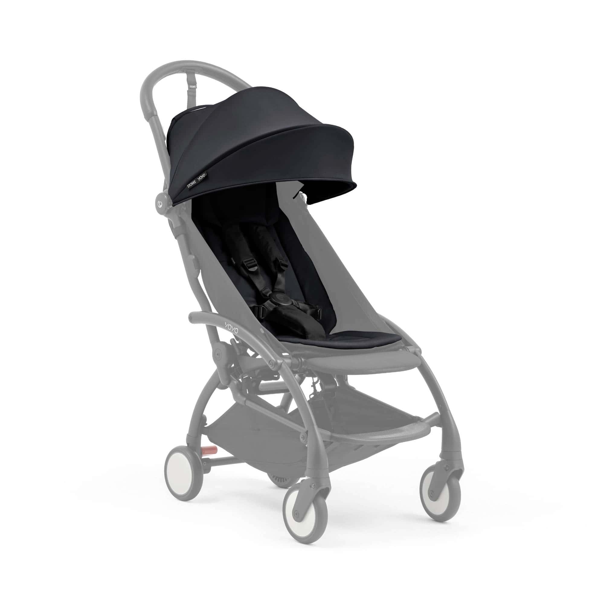 Sportsitze, STOKKE, Schwarz – Besonderheit: ergonomischer Sitz