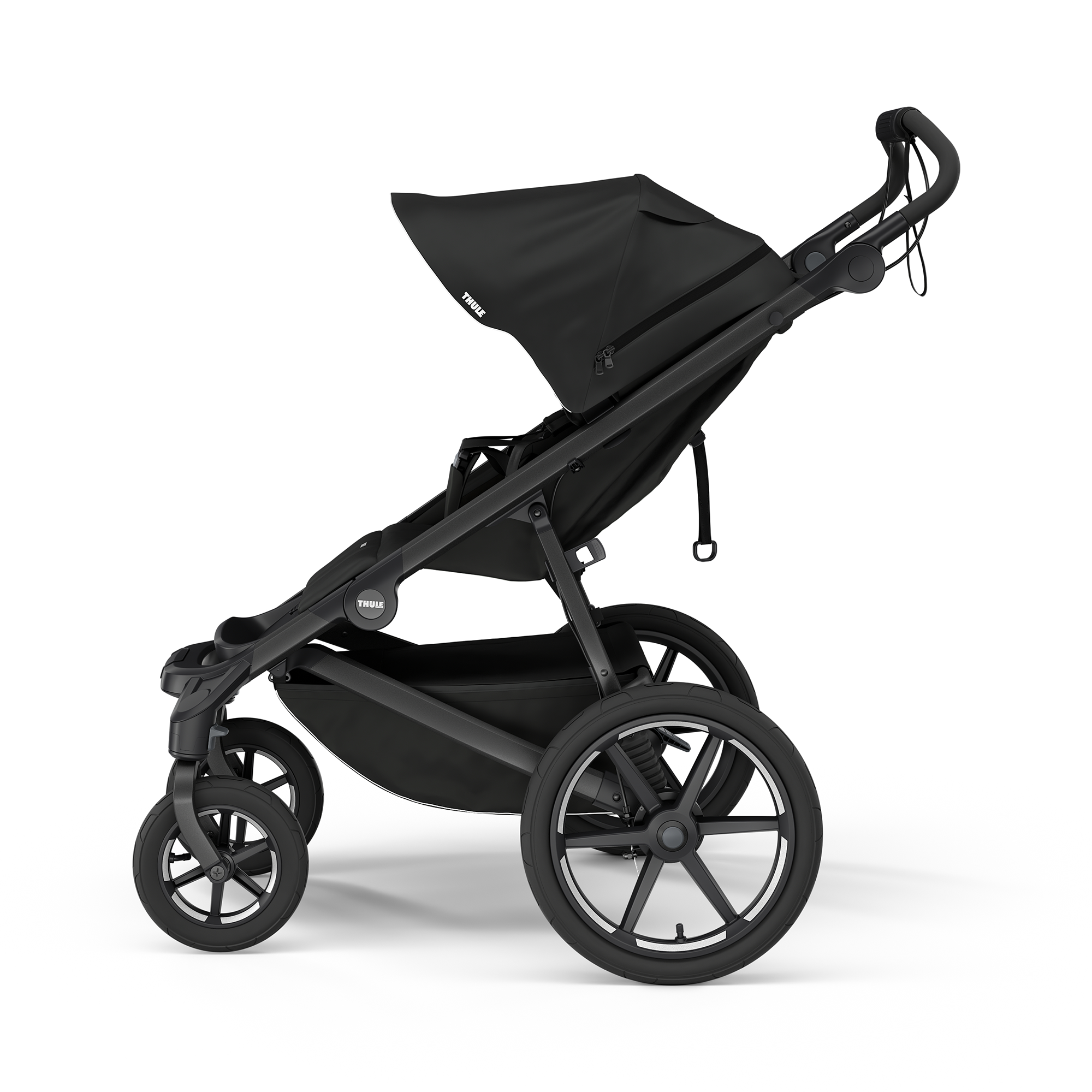 Kombi-Kinderwagen, THULE, Schwarz – Produktansicht