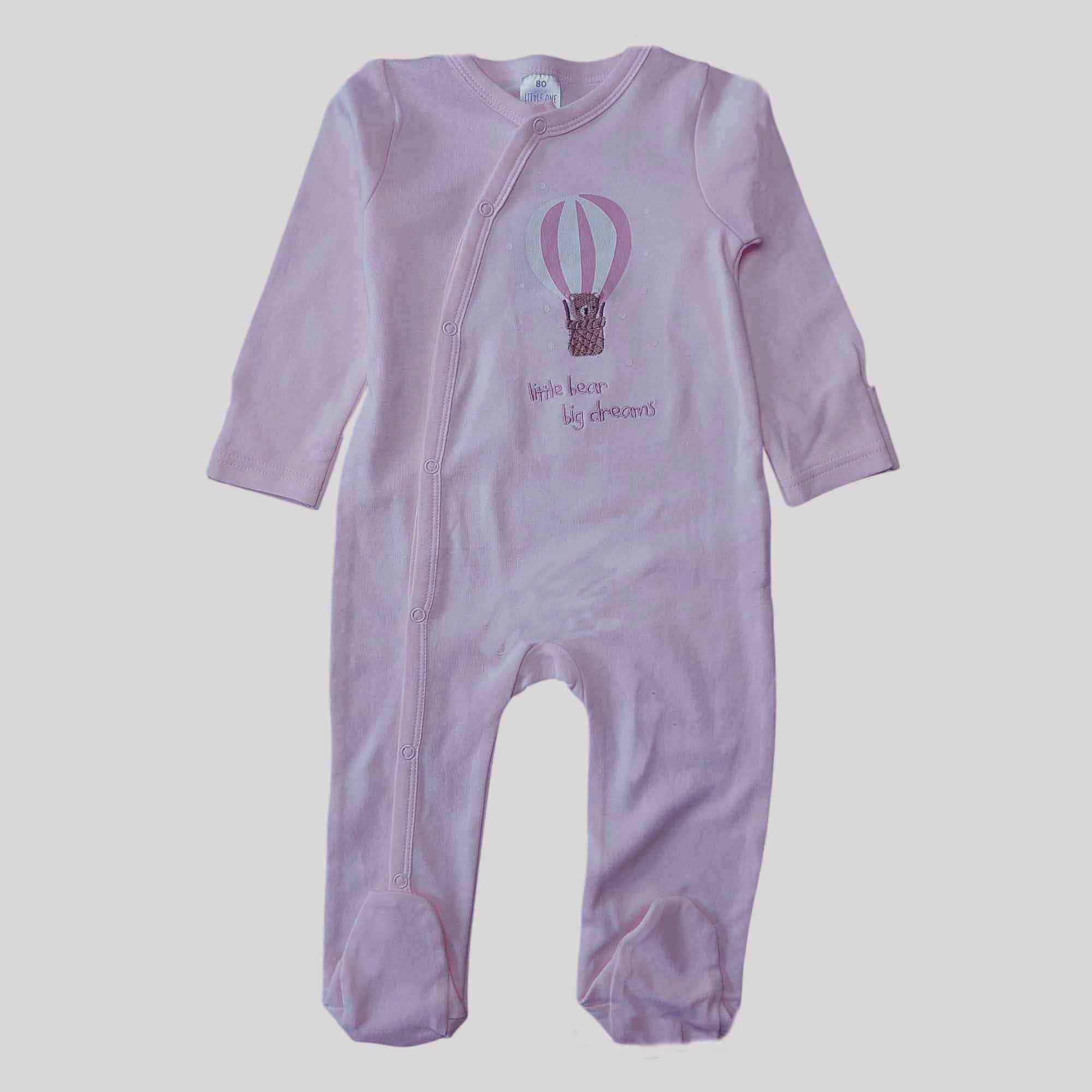 Schlafanzüge, LITTLE ONE, Pink – Besonderheit: aus 100% Baumwolle