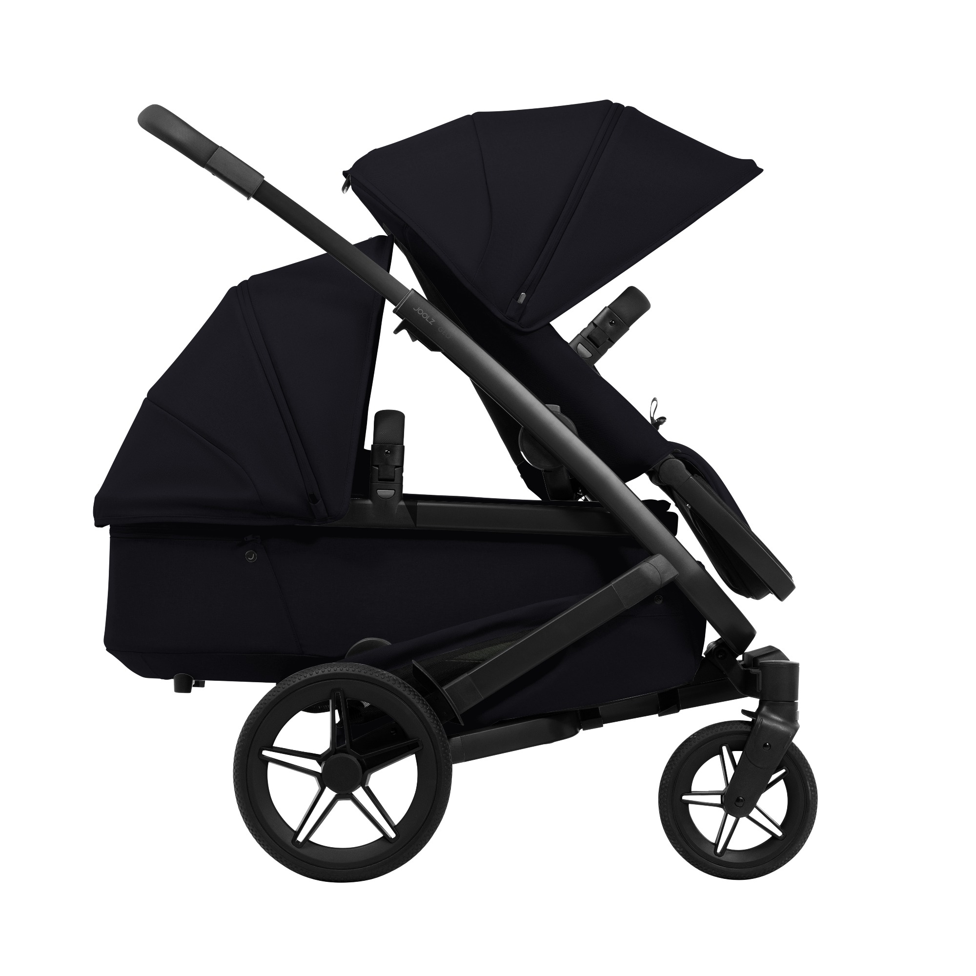 Zwillingswagen & Geschwisterwagen, JOOLZ, Schwarz – Produktansicht