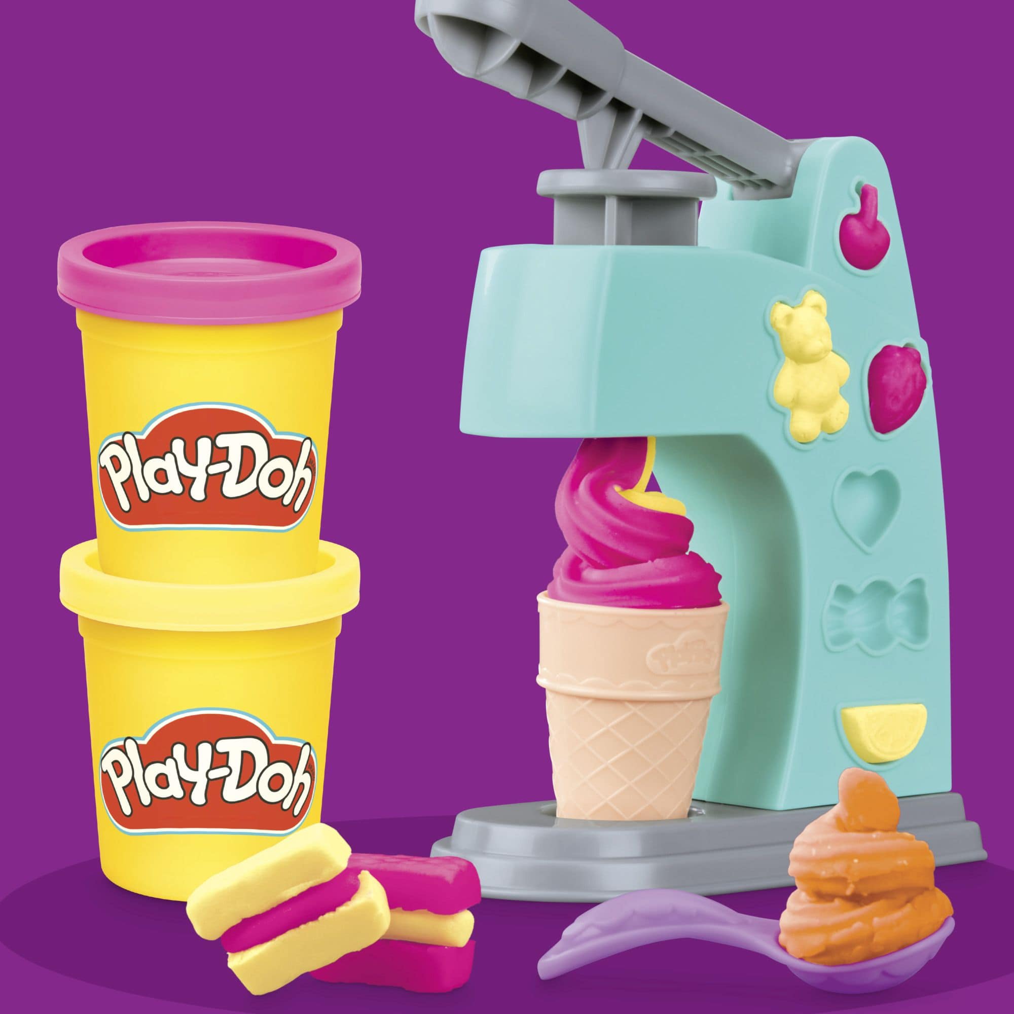 Malen & Kneten, Play-Doh, Gelb – Produktansicht