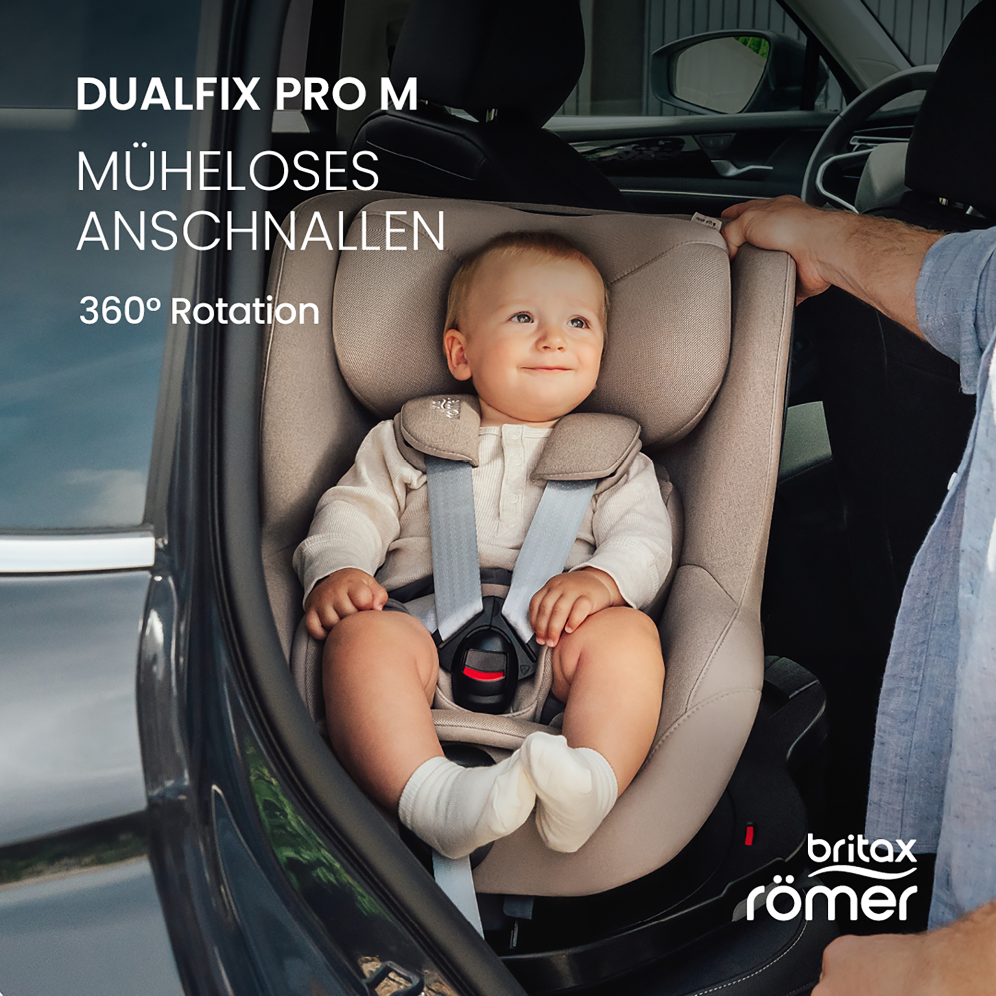 Reboarder 0-18 kg, Gruppe 0+/1, Britax Diamond, Blau – Produktansicht