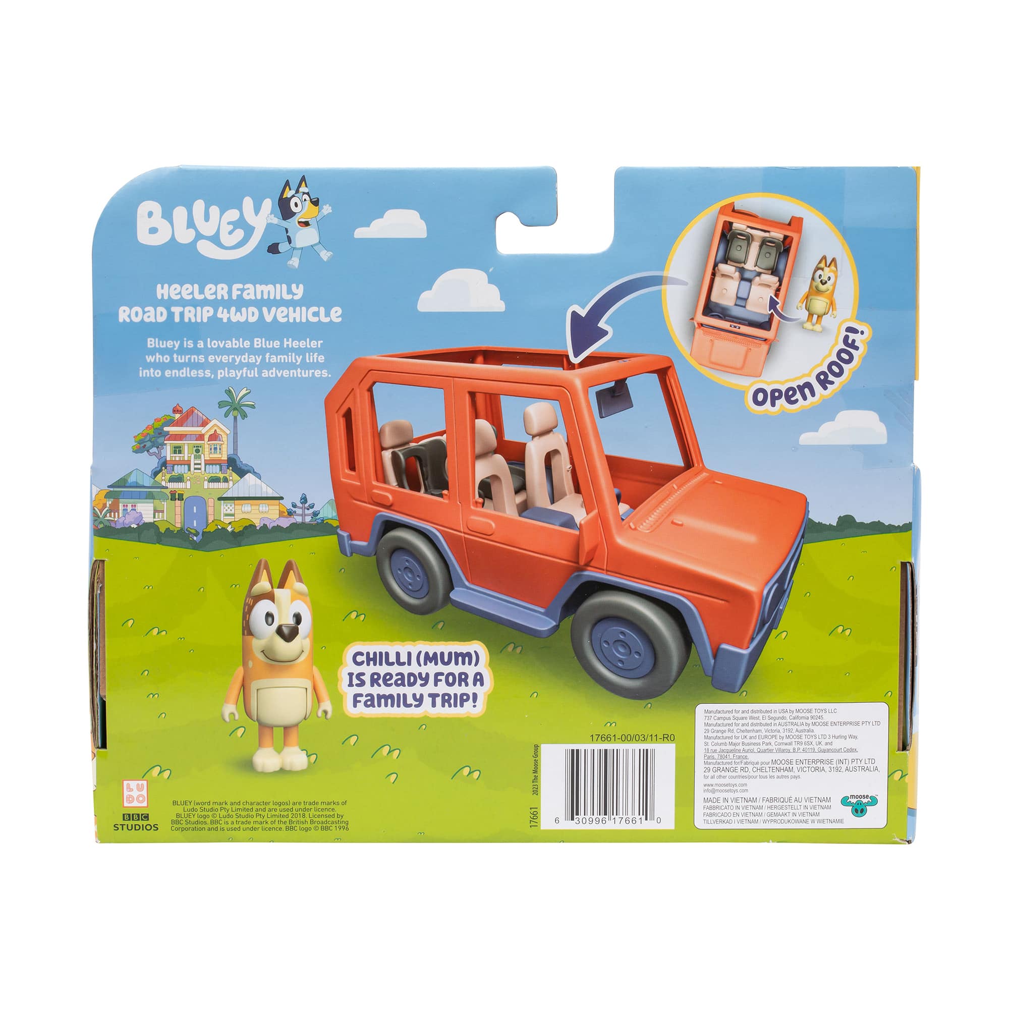 Spielzeugautos, Moose, Orange – Produktansicht