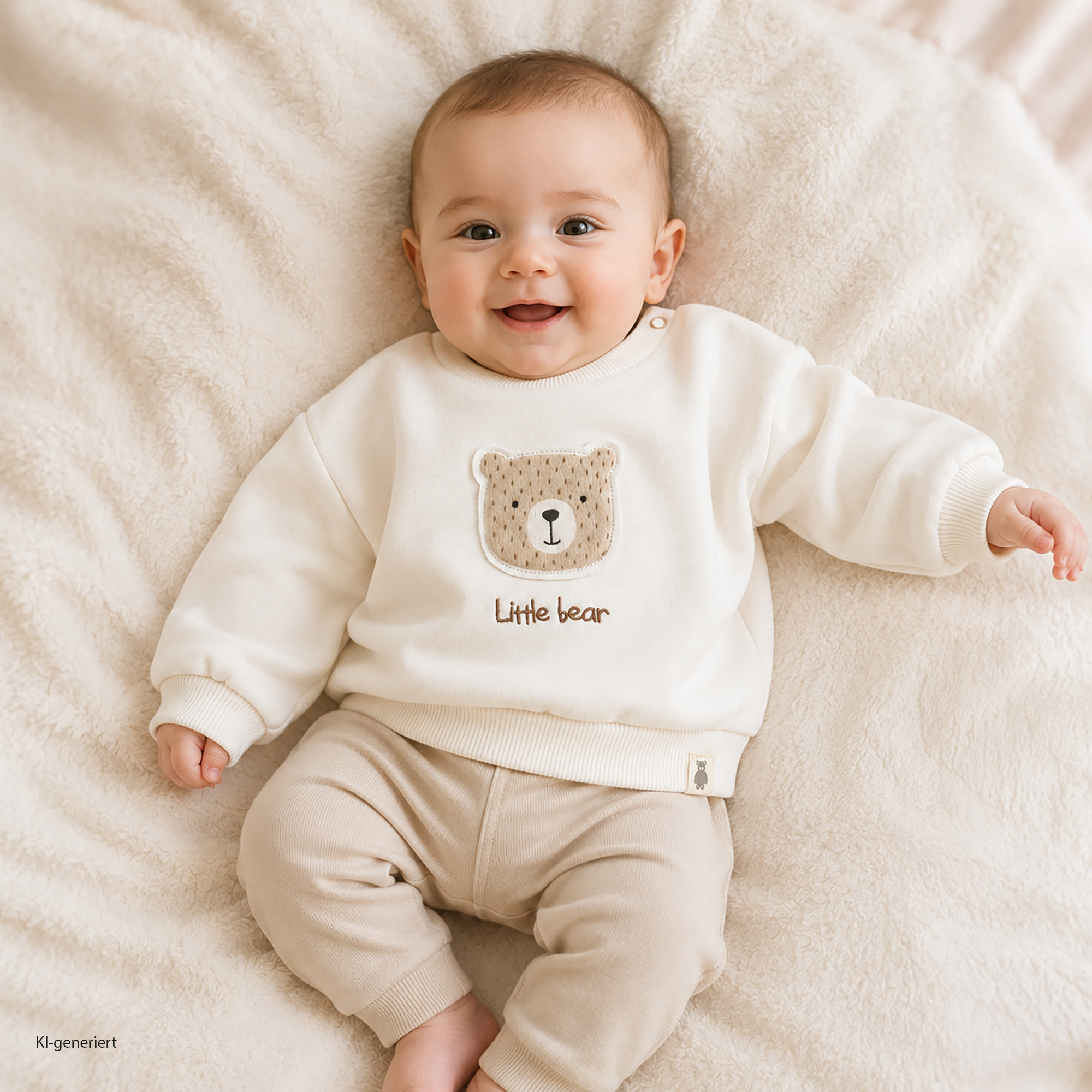 Pullover & Sweatshirts, LITTLE, Weiß – Produktansicht