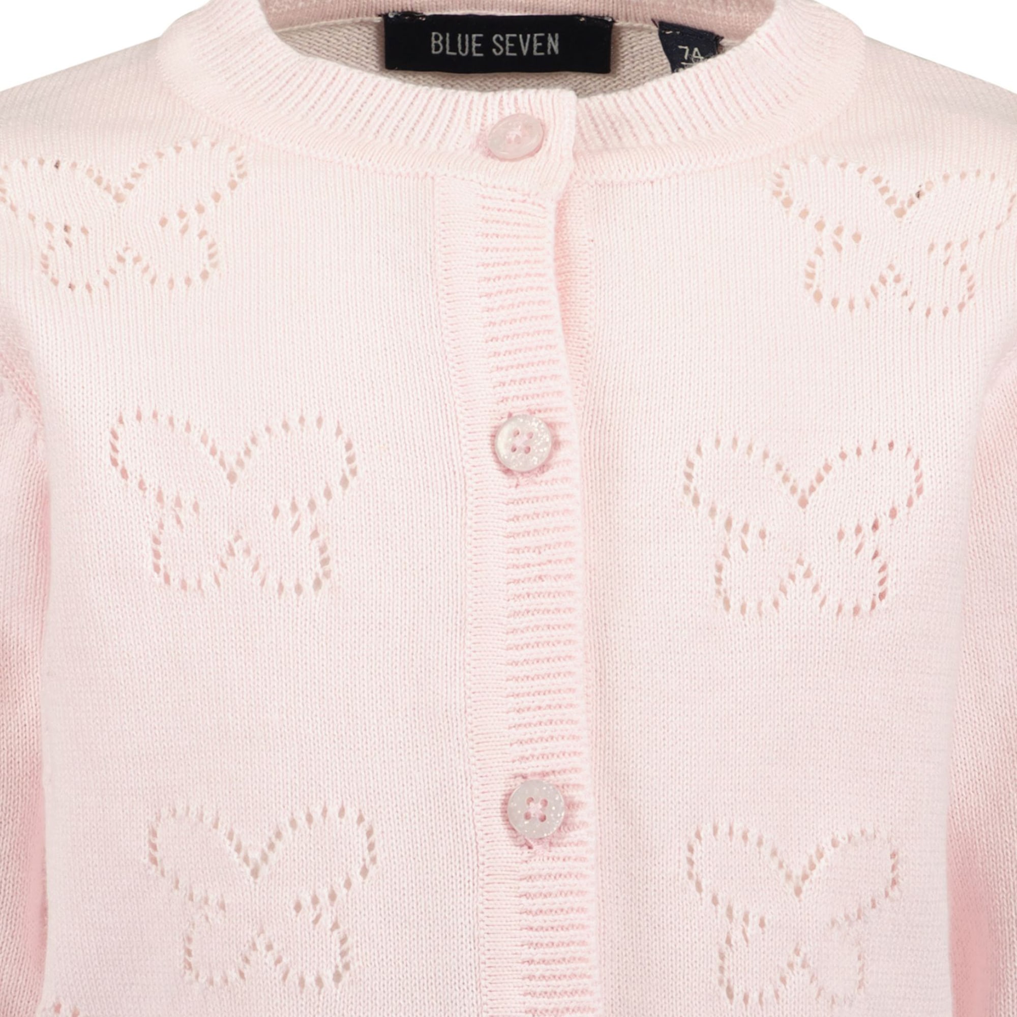 Sweat-, Fleece- & Strickjacken, blue seven, Pink – Produktansicht