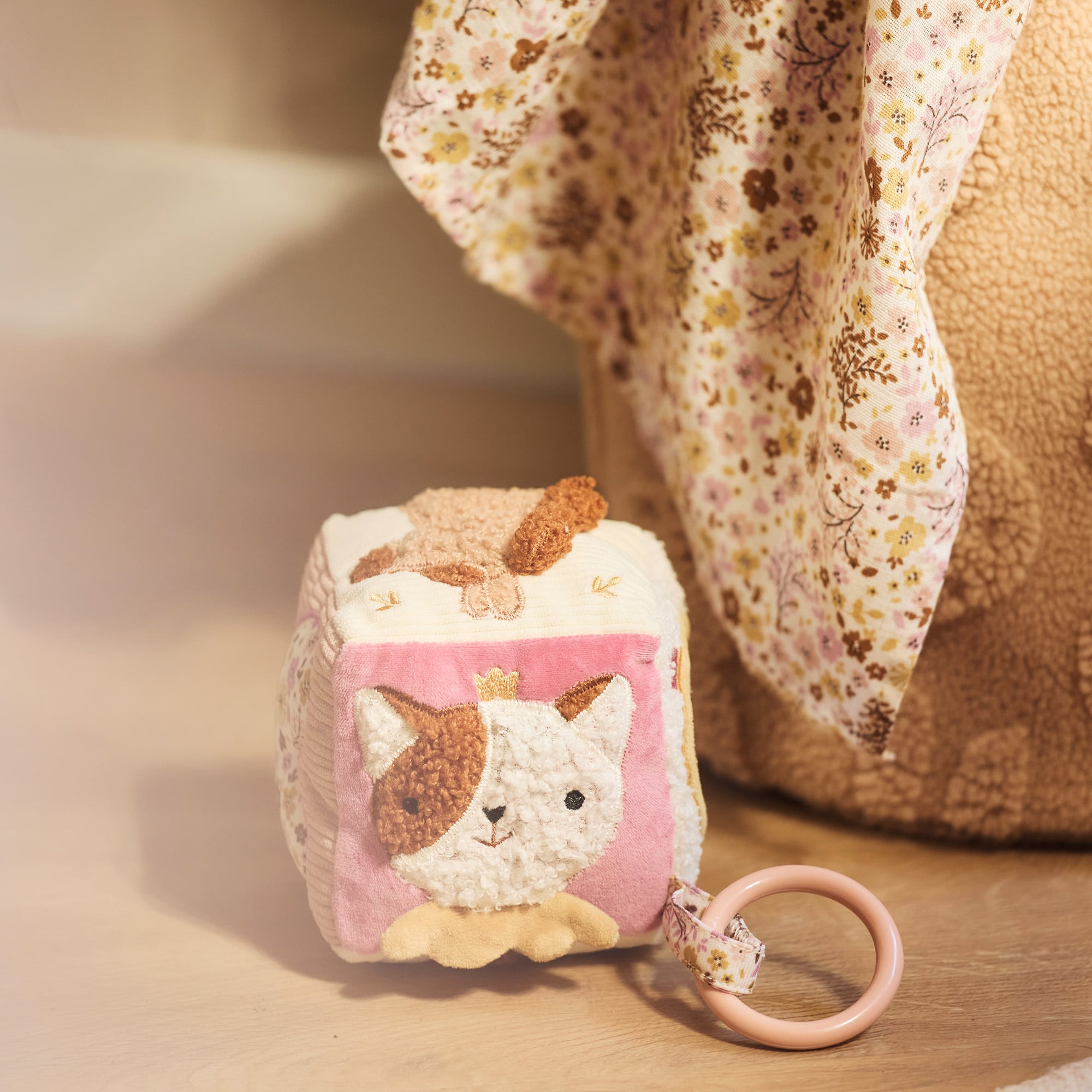 Spielwürfel, jollein, Pink – Produktansicht