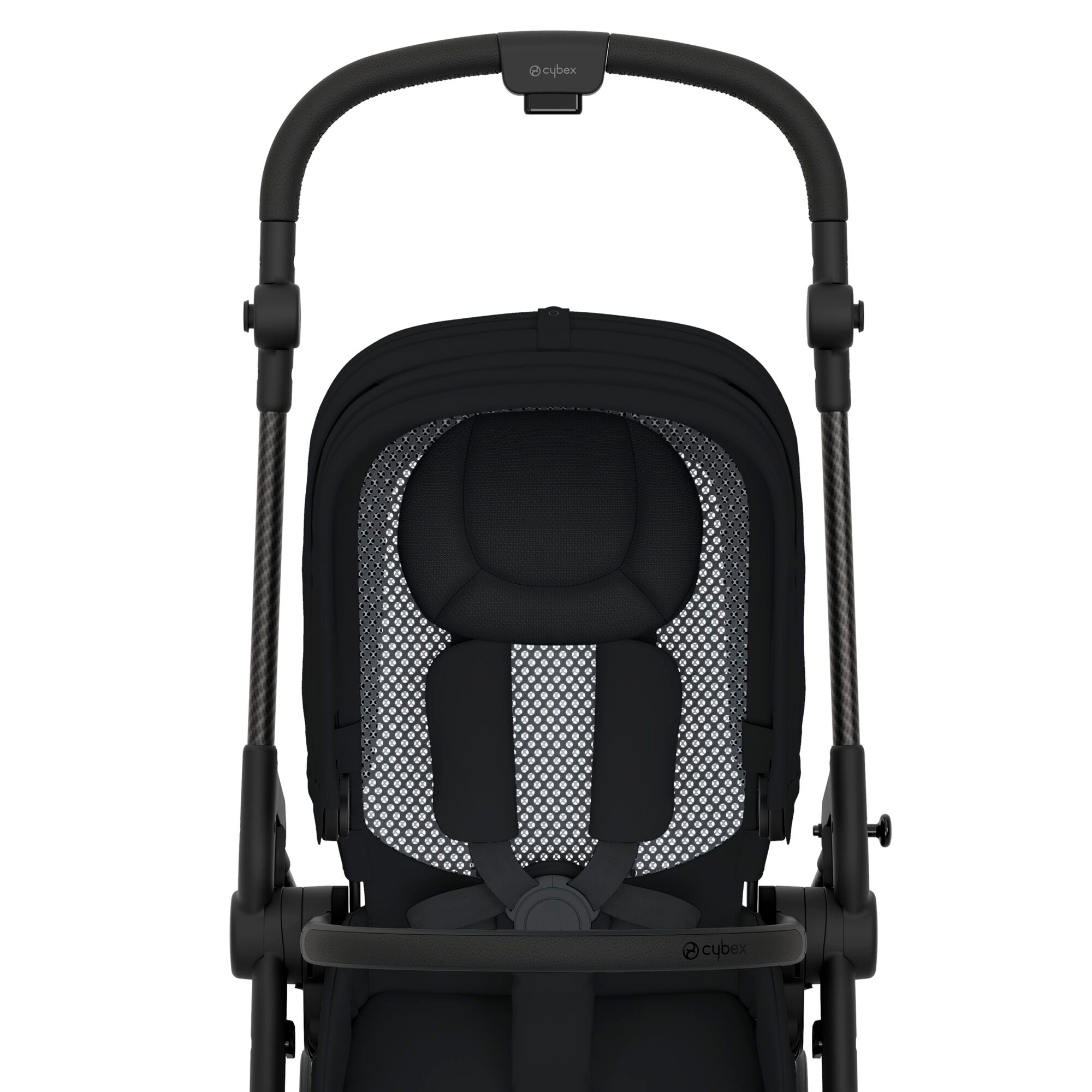 Kombi-Kinderwagen, cybex, Schwarz – Produktansicht
