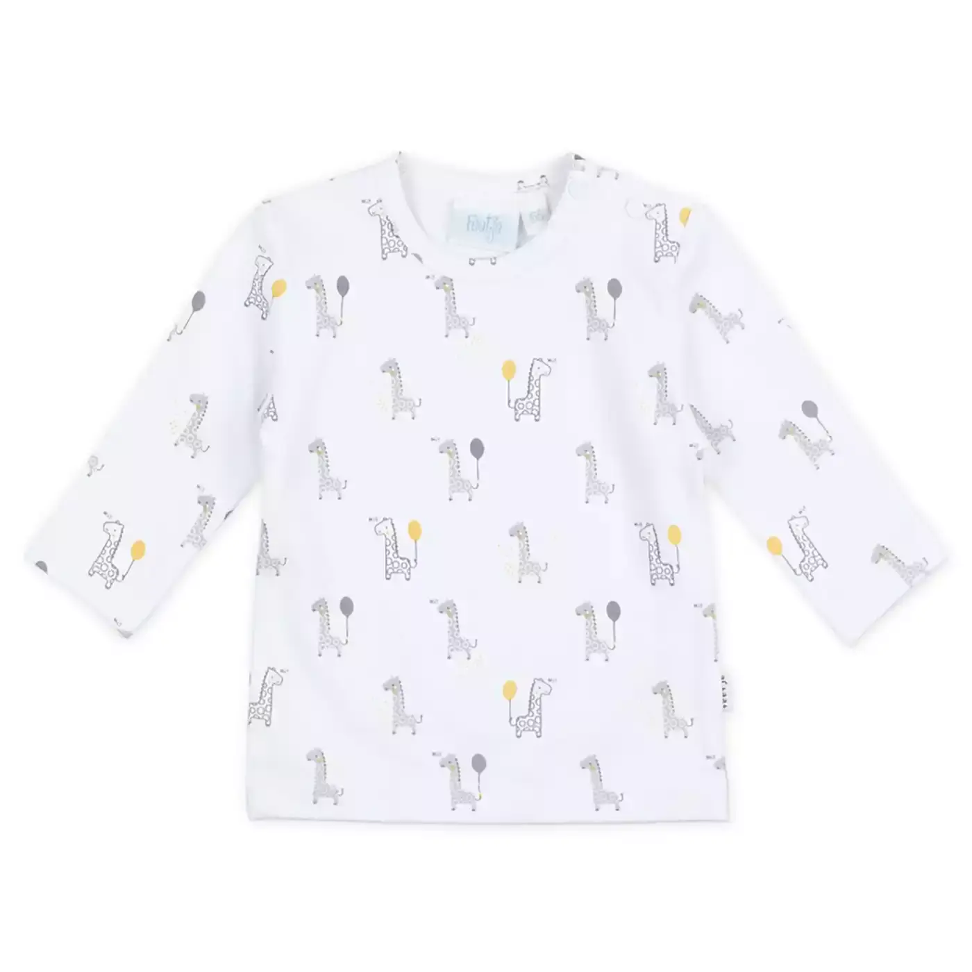 Langarmshirt Giraffe FEETJE Weiß M2000579896903 3