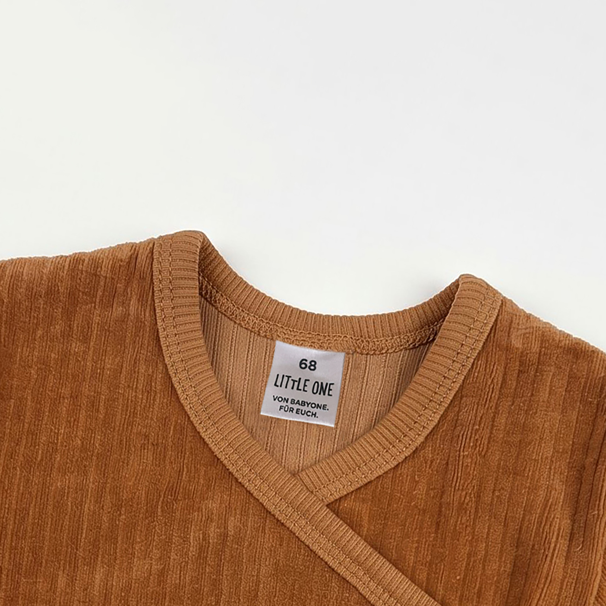 Wickelshirt, LITTLE ONE, Braun – Produktansicht