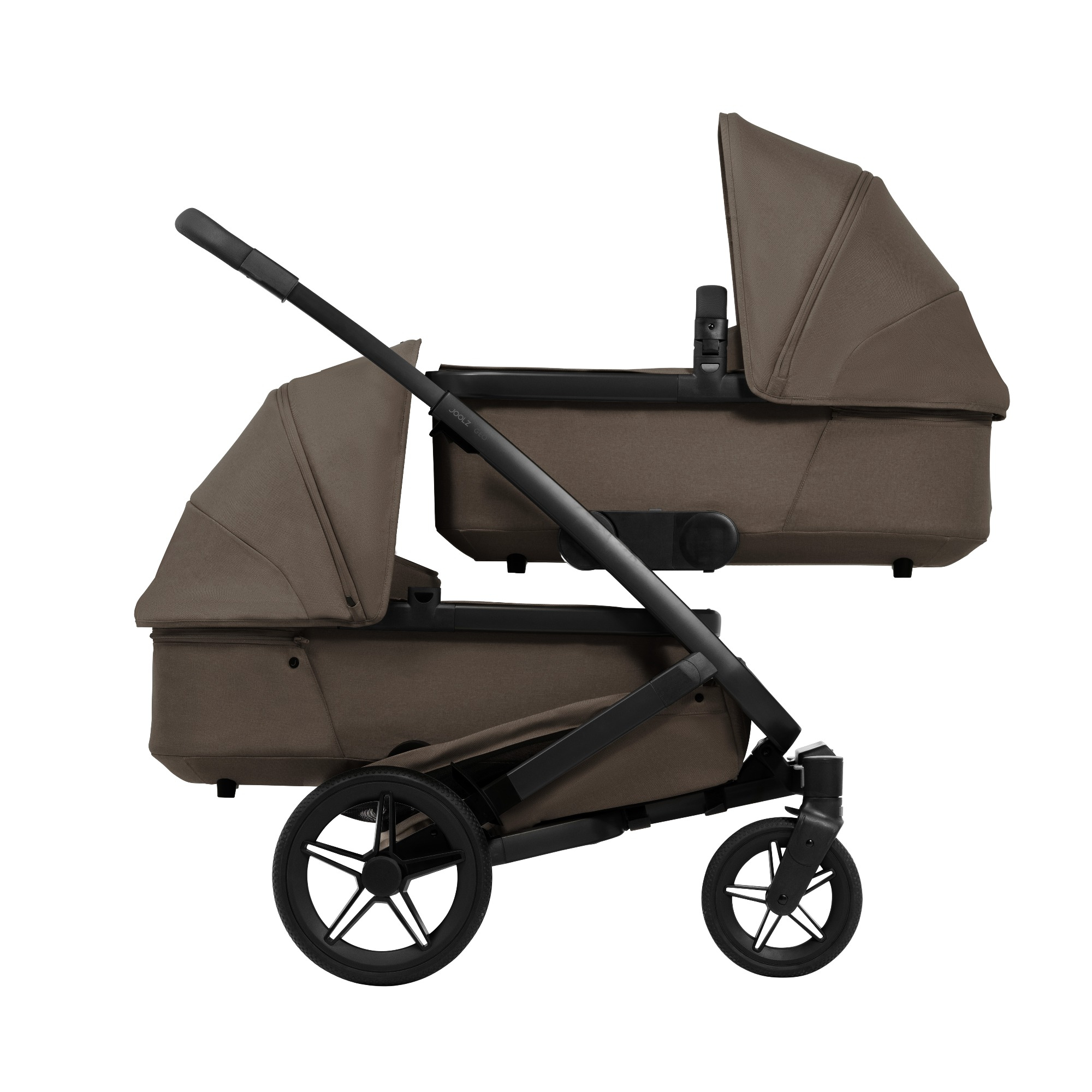 Zwillingswagen & Geschwisterwagen, JOOLZ, Braun – Produktansicht