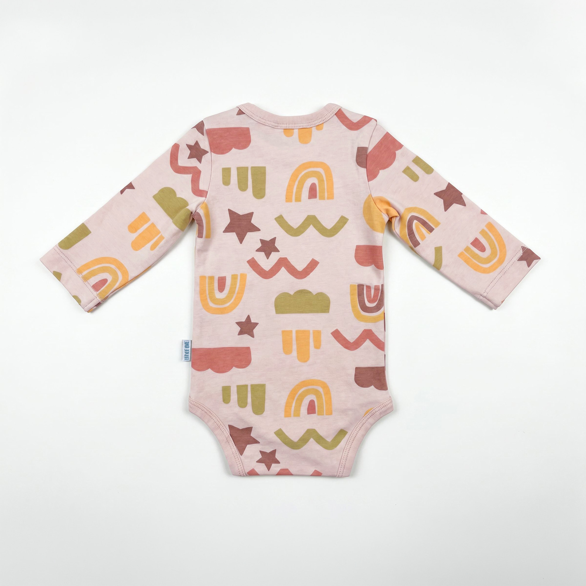 Wickelbodys, LITTLE ONE, Pink – Besonderheit: aus 95% Baumwolle