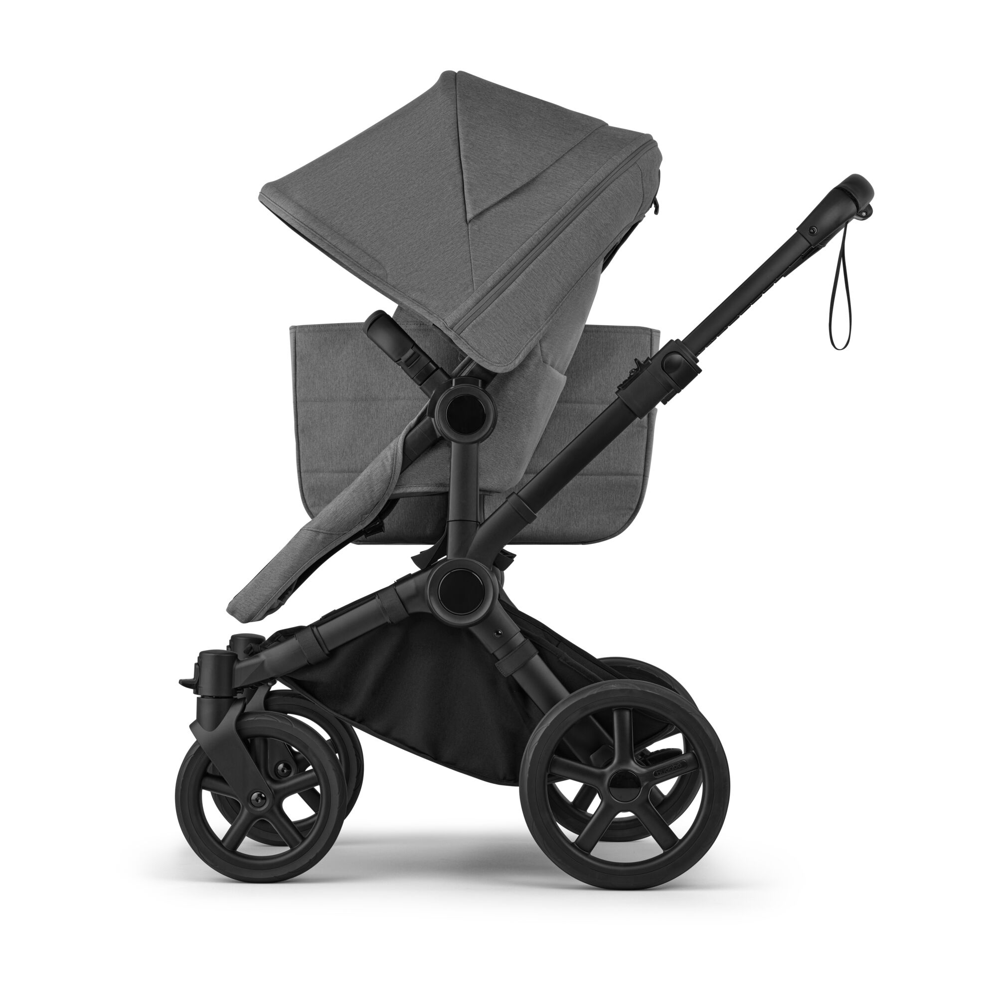 Kombi-Kinderwagen, bugaboo, Grau – Produktansicht