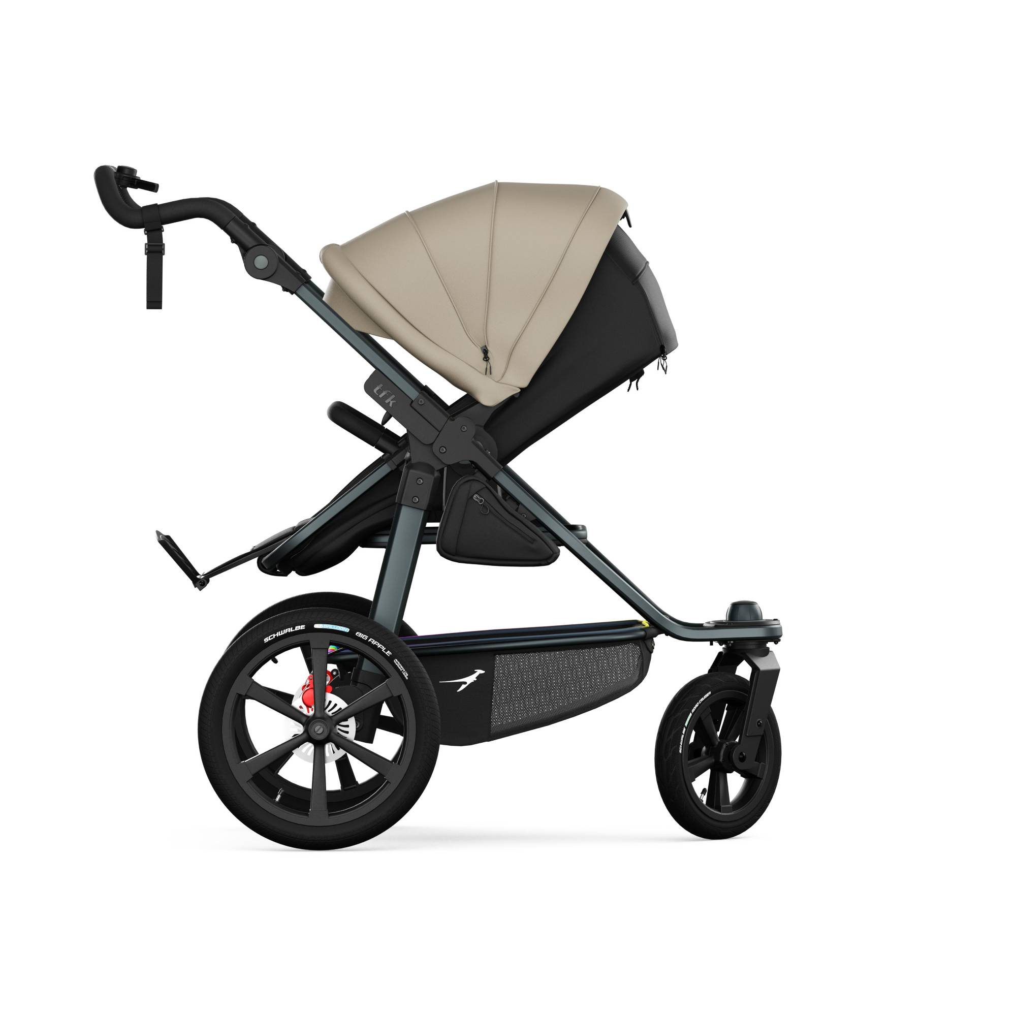 Kombi-Kinderwagen, tfk, Beige – Produktansicht