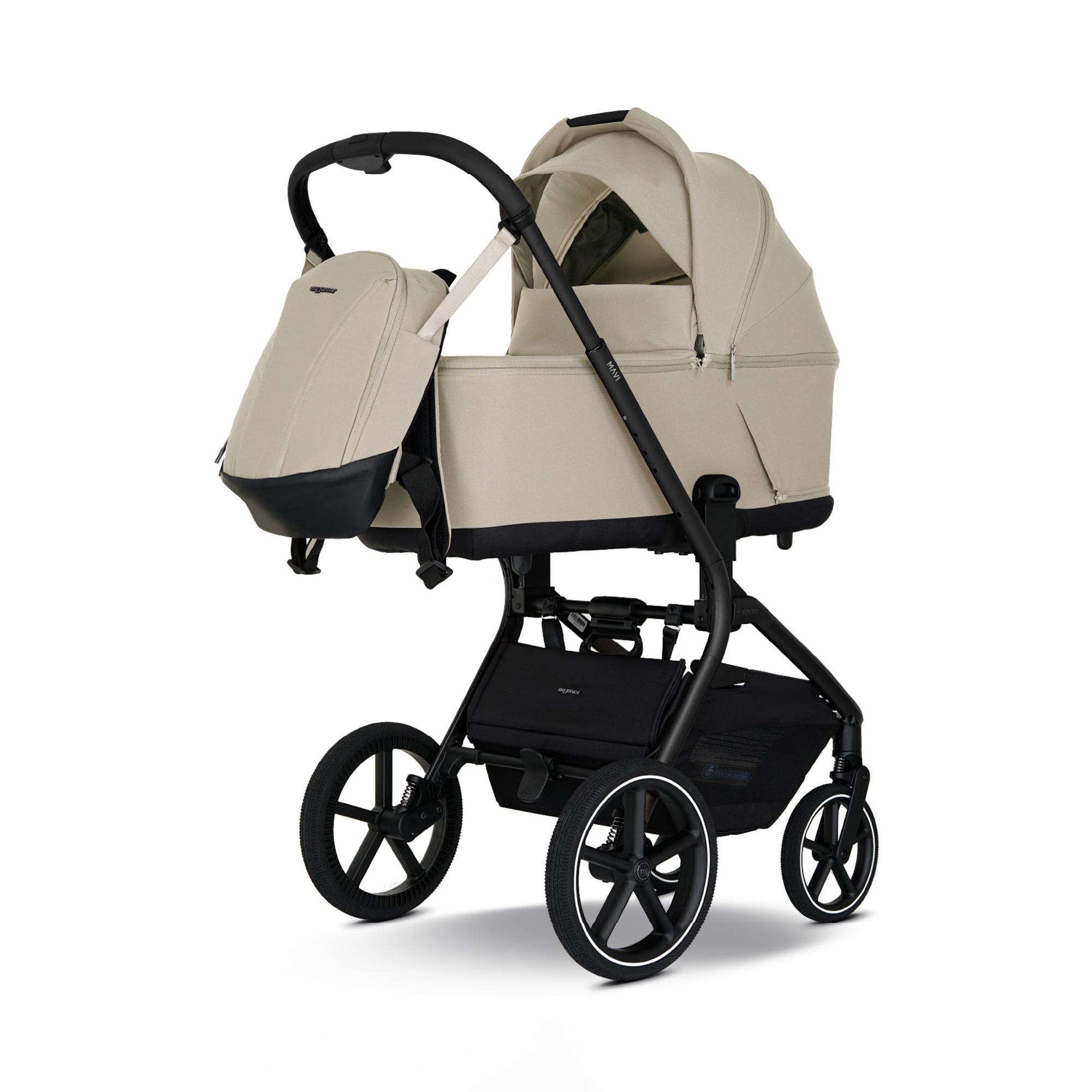 Kombi-Kinderwagen, My junior, Beige – Produktansicht