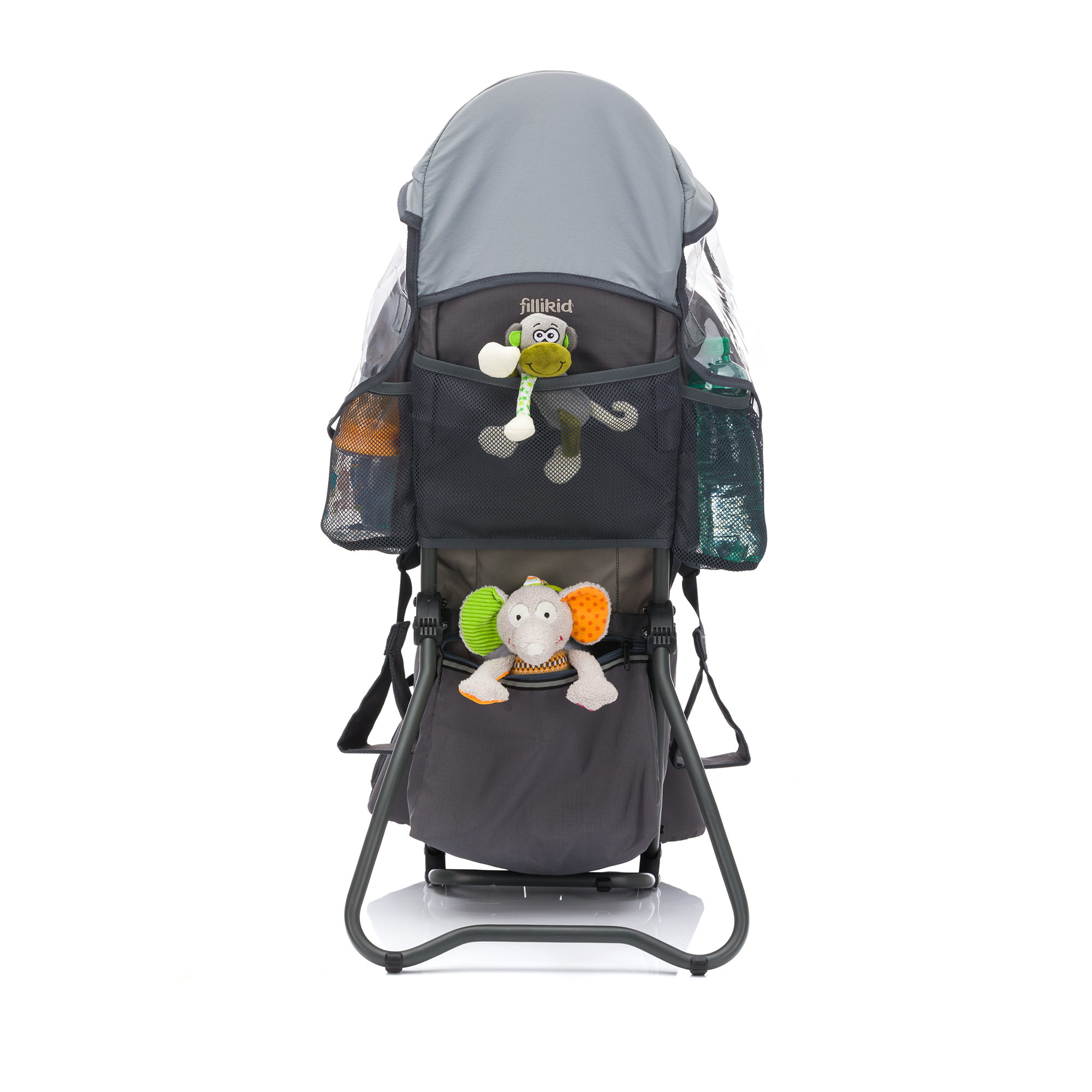 Rückentragen, fillikid, Grau – Produktansicht