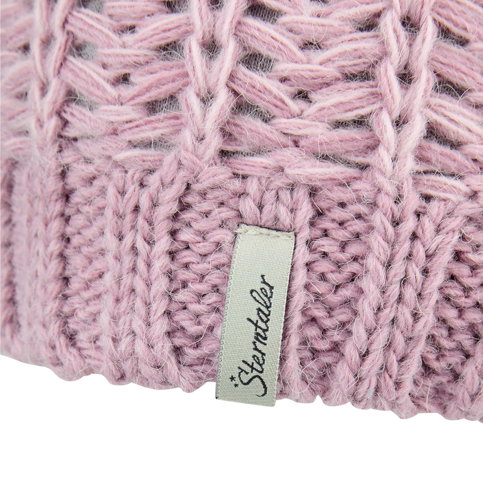 Strickmützen, Sterntaler, Pink – Produktansicht