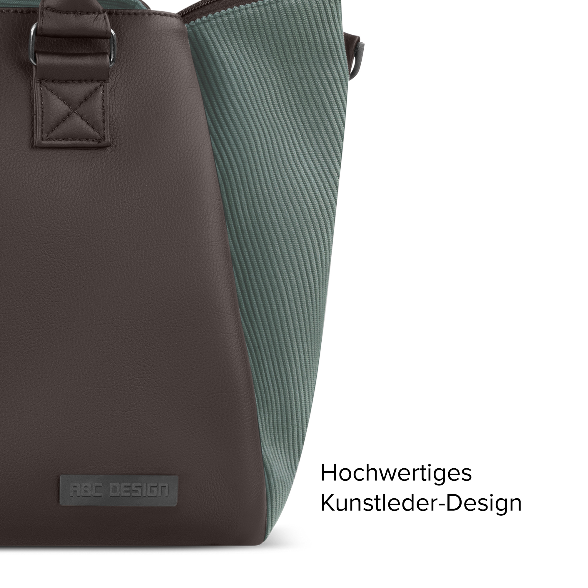 Wickeltaschen, ABC DESIGN, Grün – Produktansicht