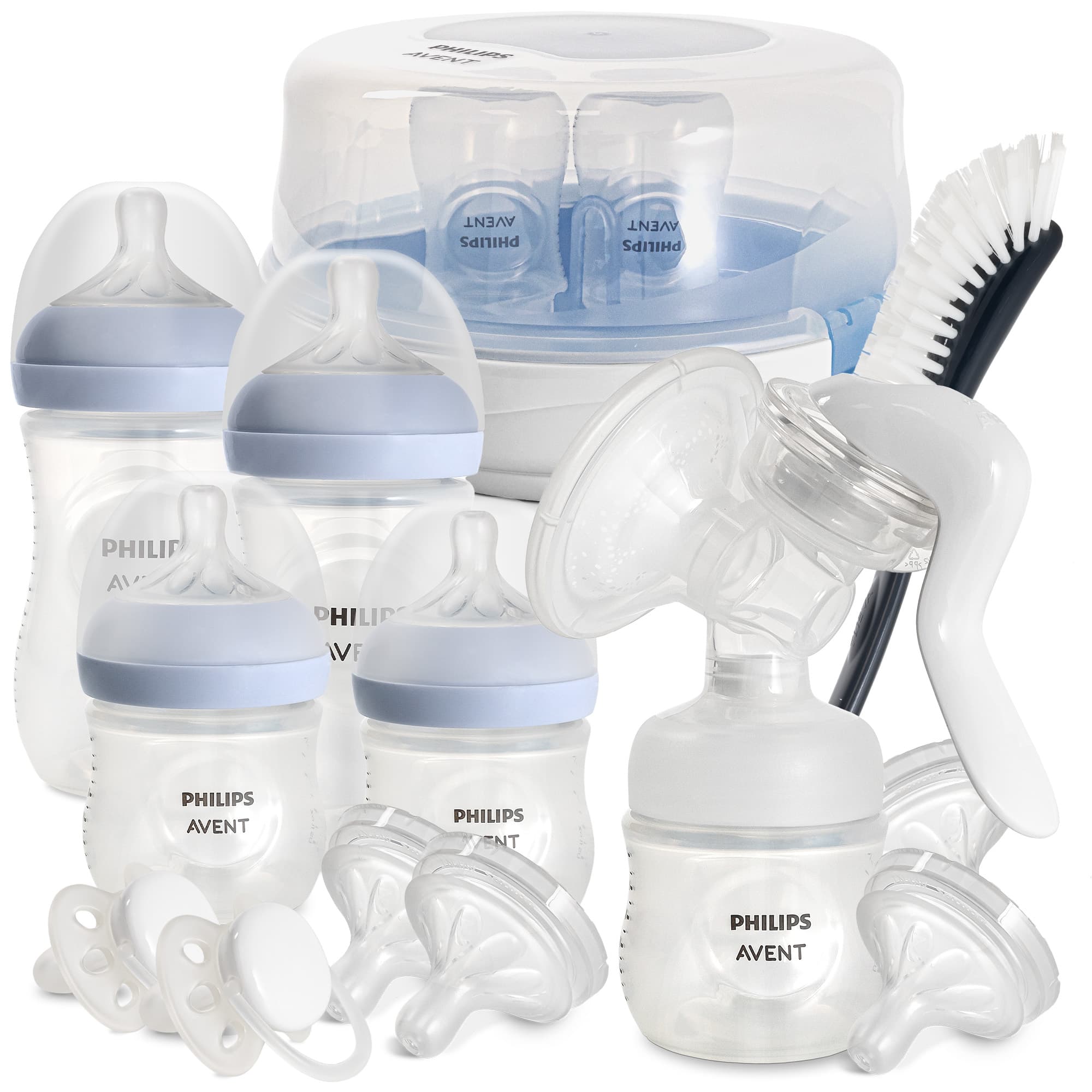 Starterset Manuelle Milchpumpe Natural Motion SCD430/50 PHILIPS AVENT Blau 2000584556205 1