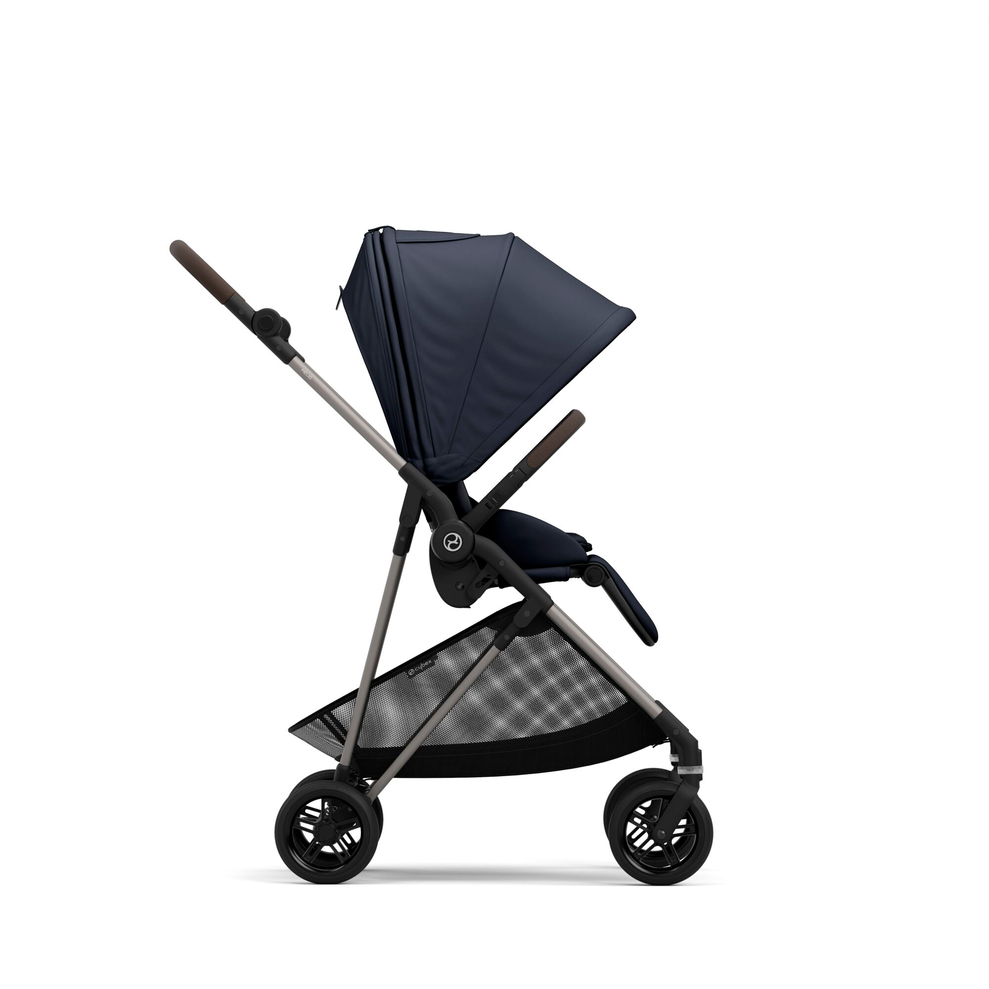 Kombi-Kinderwagen, cybex, Blau – Produktansicht