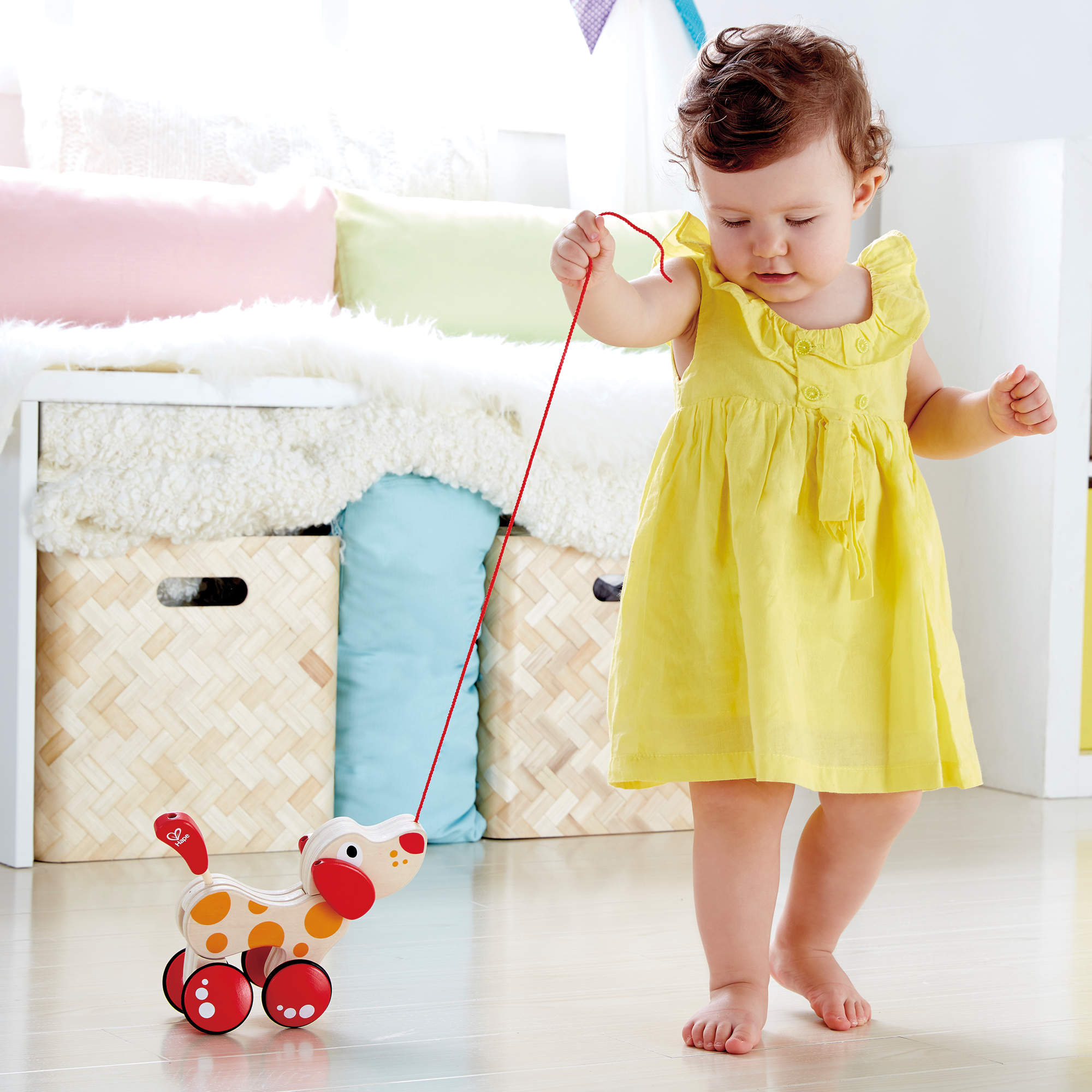 Nachziehtiere, Hape, Mehrfarbig – Besonderheit: freundlicher Begleiter