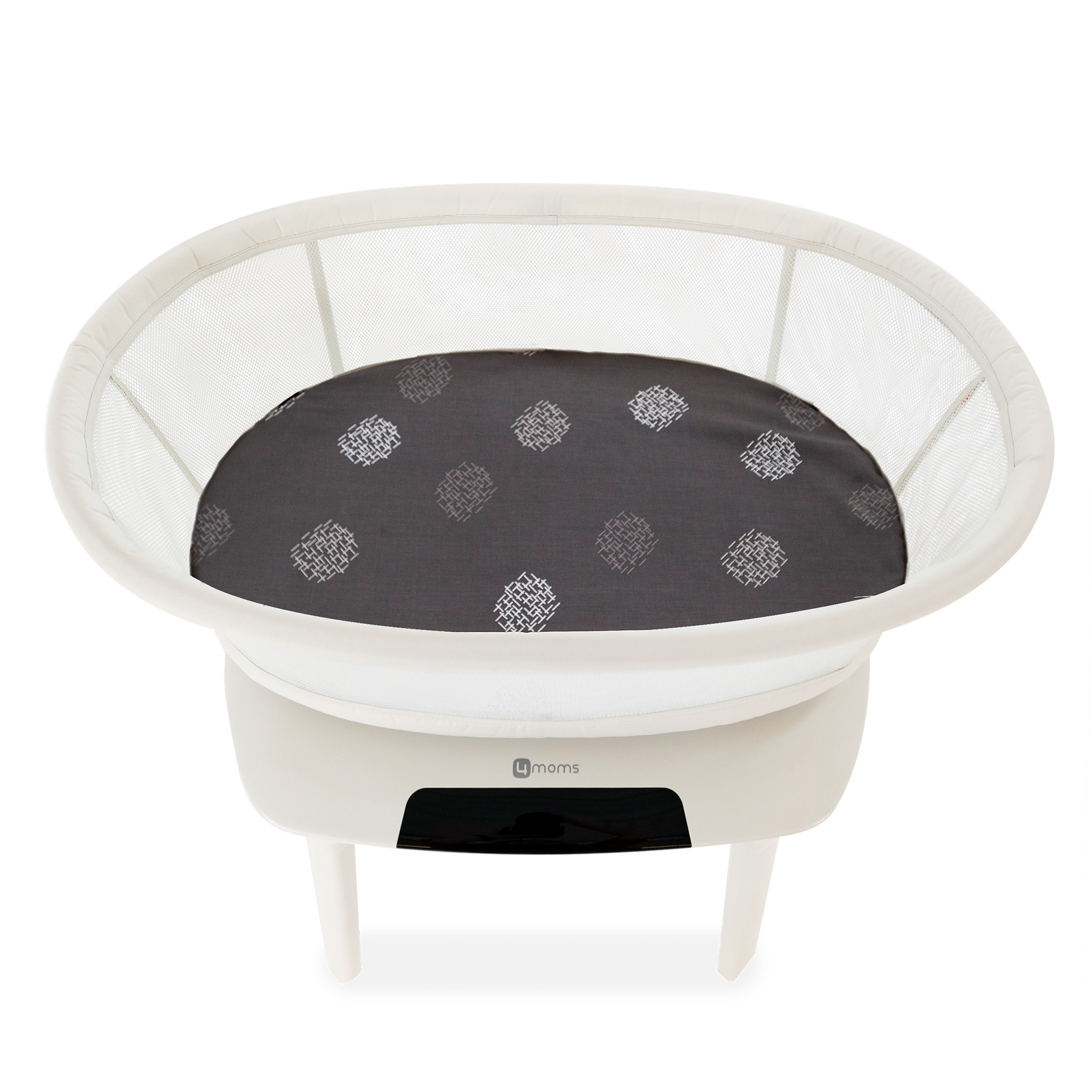 Spannbettlaken, 4moms, Grau – Produktansicht