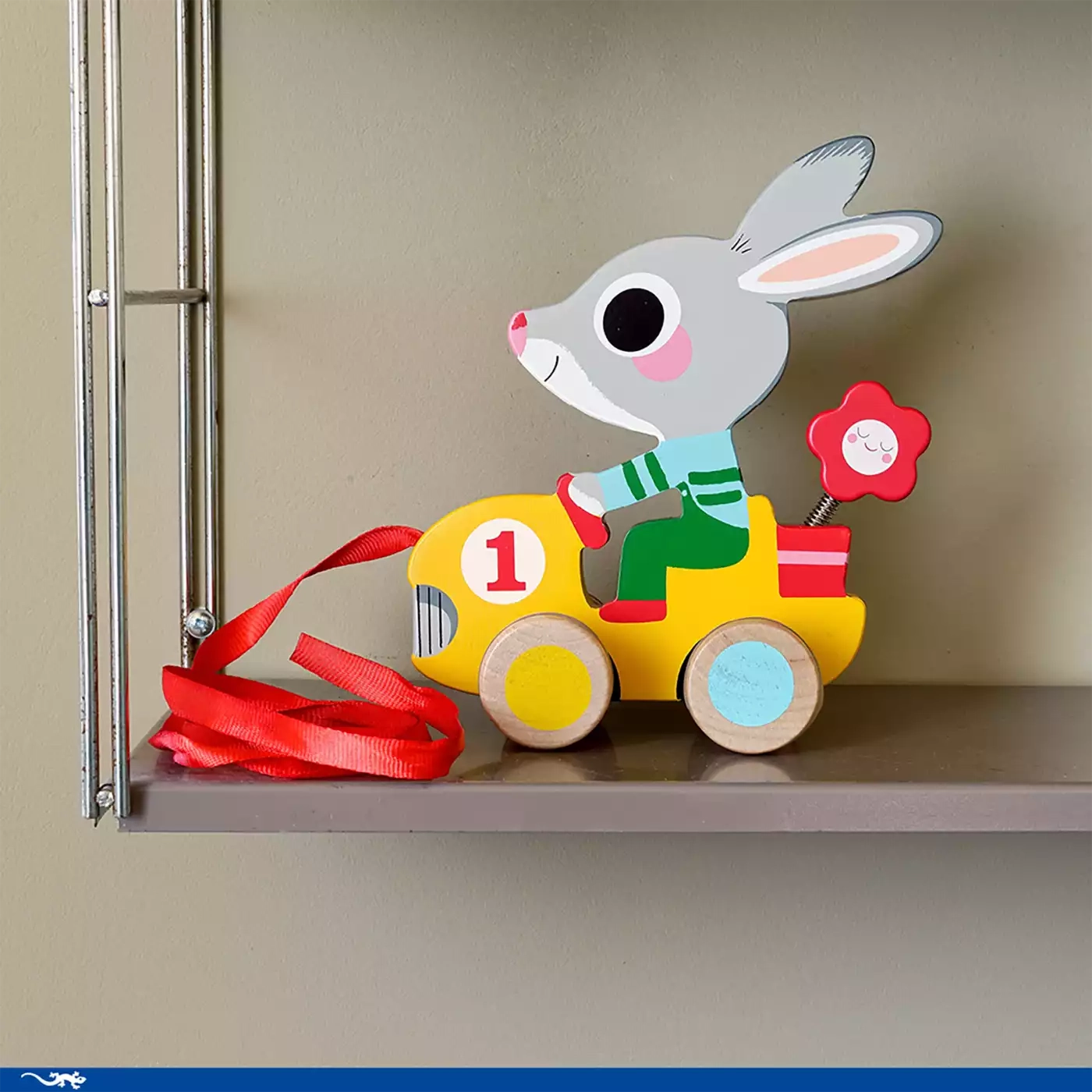 Nachziehtiere, DJECO, Mehrfarbig – Besonderheit: animiert zum selbstständigen Laufen