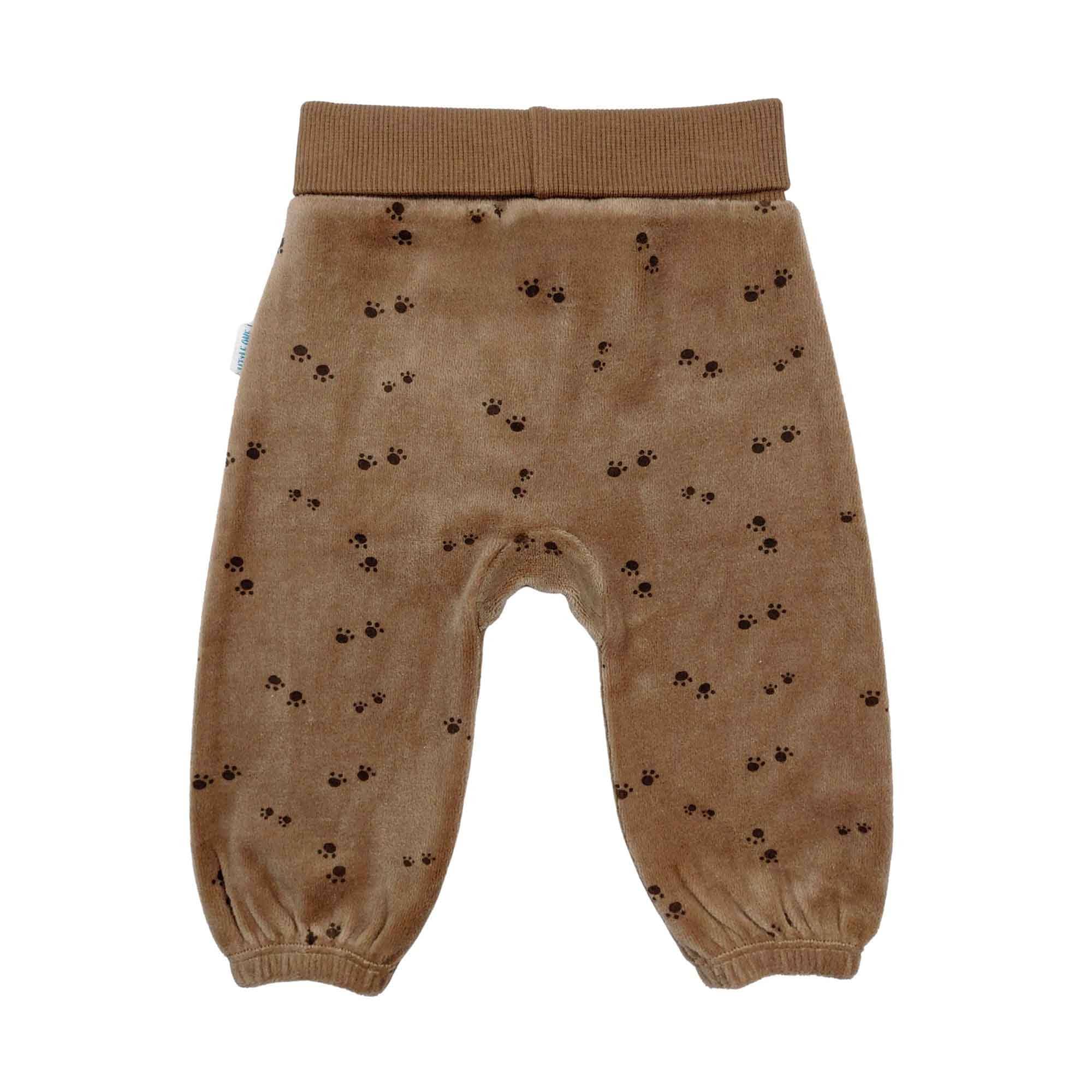 Lange Hosen, LITTLE ONE, Braun – Besonderheit: aus weicher Baumwolle