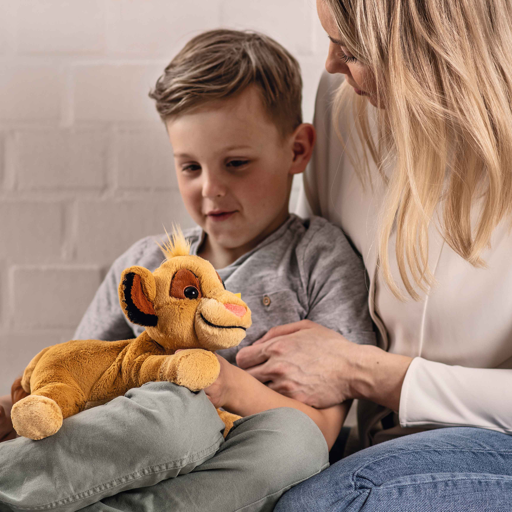 Kuscheltiere Löwen, Steiff, Gelb – Besonderheit: Disney-Löwe zum Kuscheln und Spielen