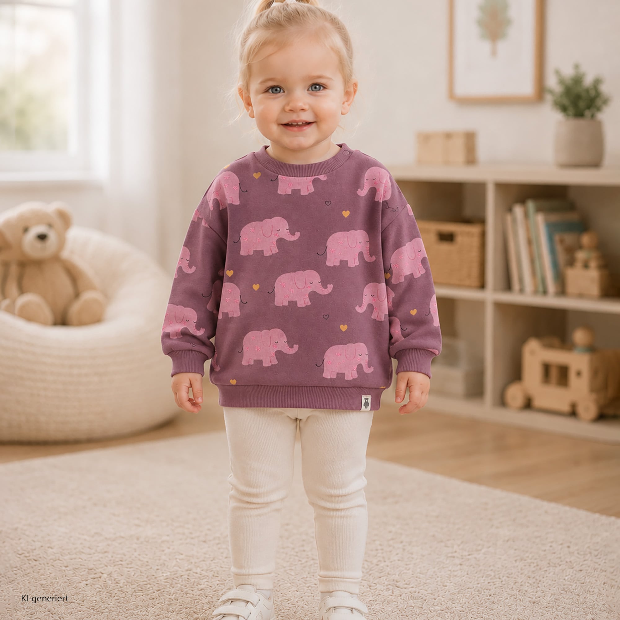 Pullover & Sweatshirts, LITTLE, Lila – Produktansicht
