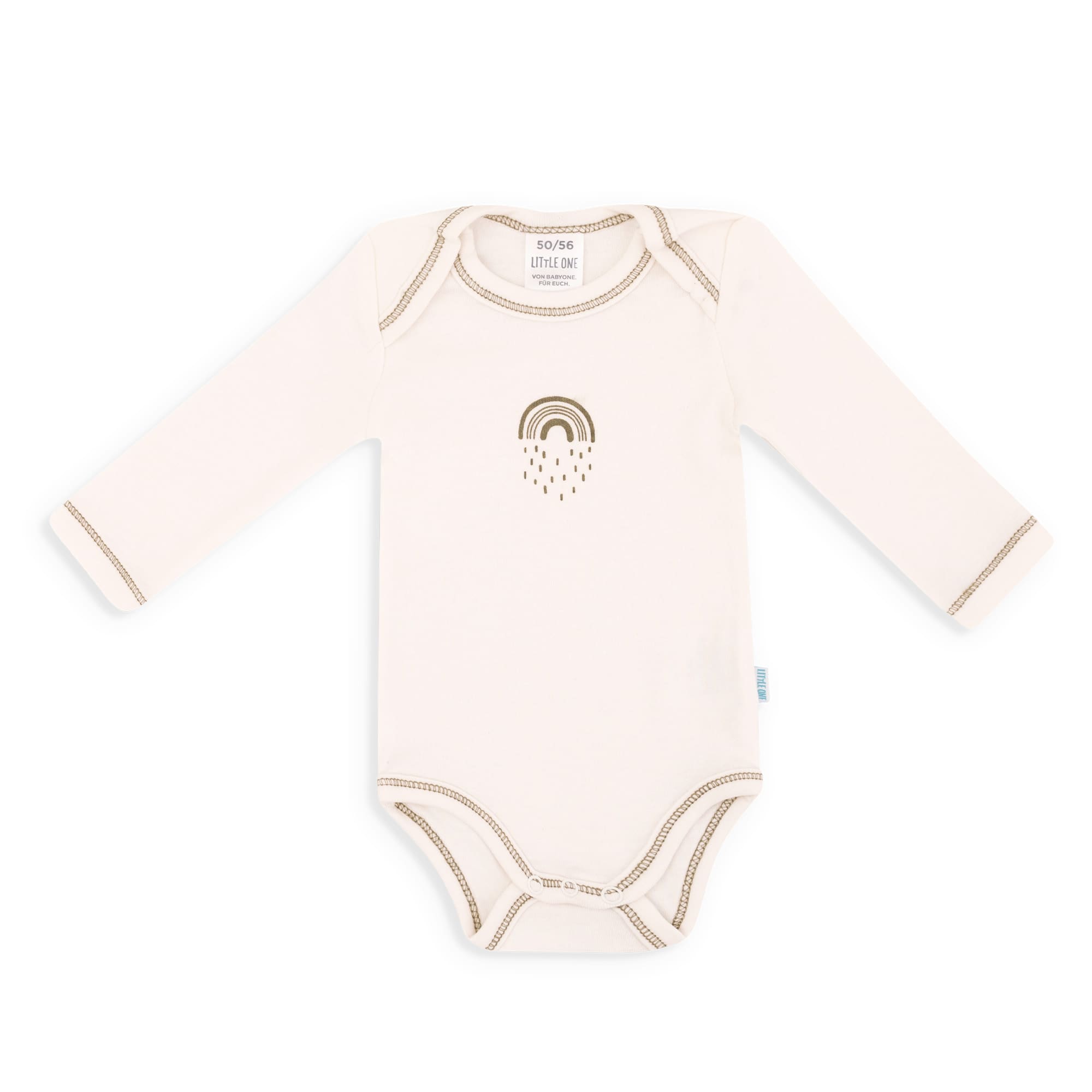 Langarmbodys, LITTLE ONE, Grün – Besonderheit: 100% Baumwolle