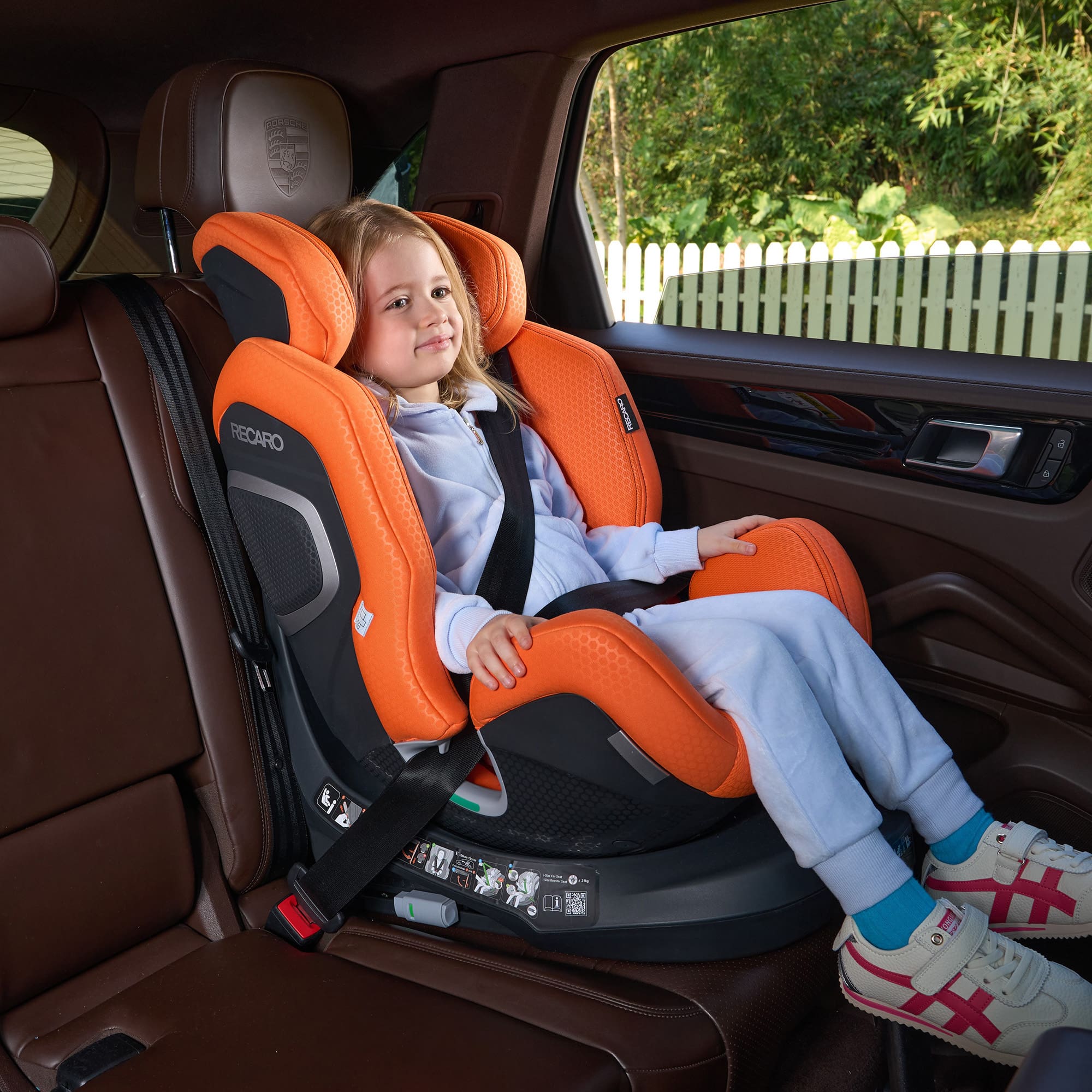 Reboarder 0-18 kg, Gruppe 0+/1, RECARO, Orange – Produktansicht