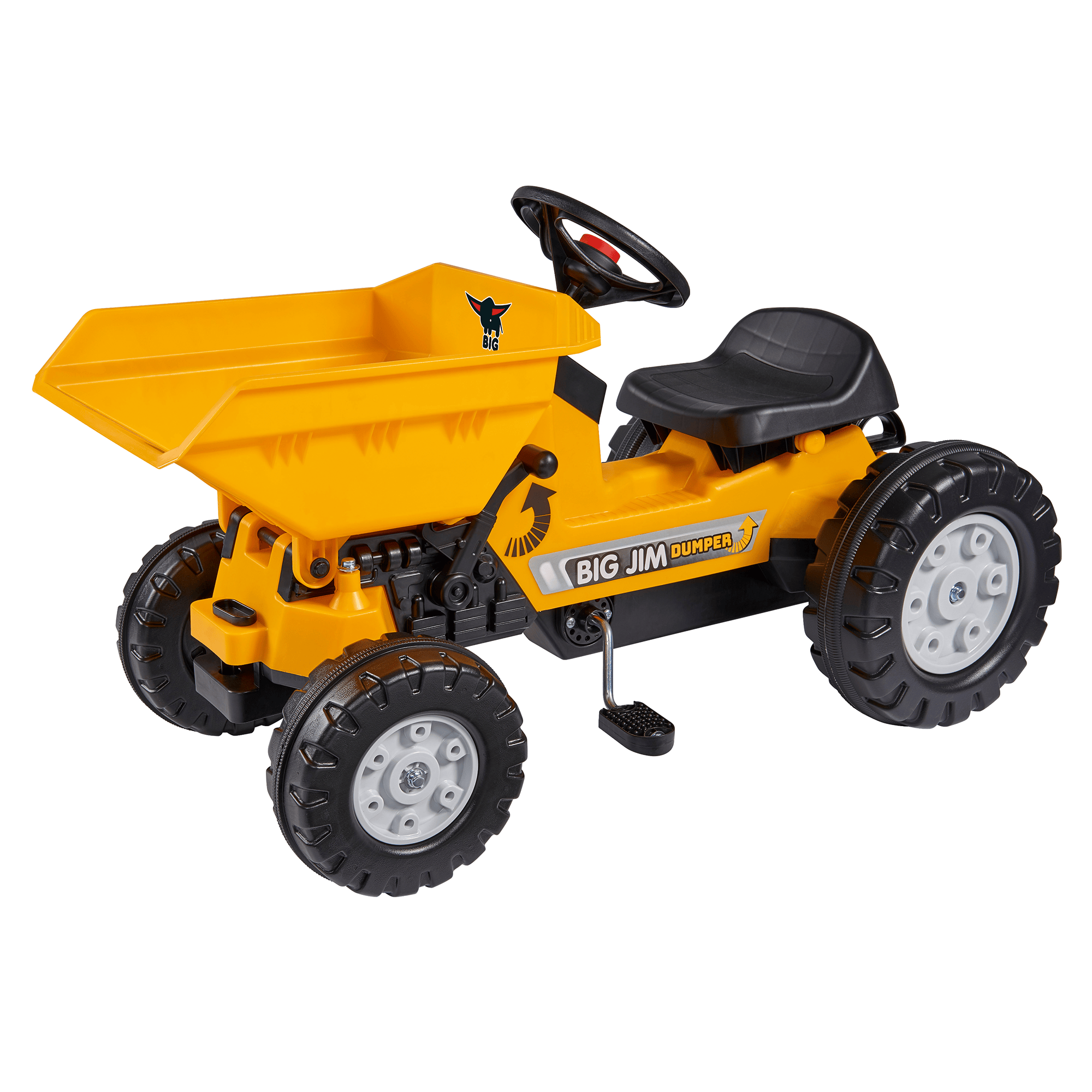Kindertraktor, BIG, Gelb – Produktansicht