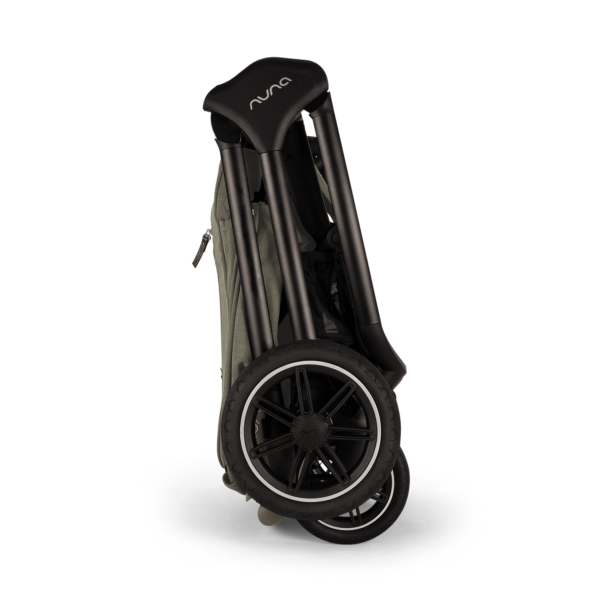 Kombi-Kinderwagen, nuna, Grün – Produktansicht