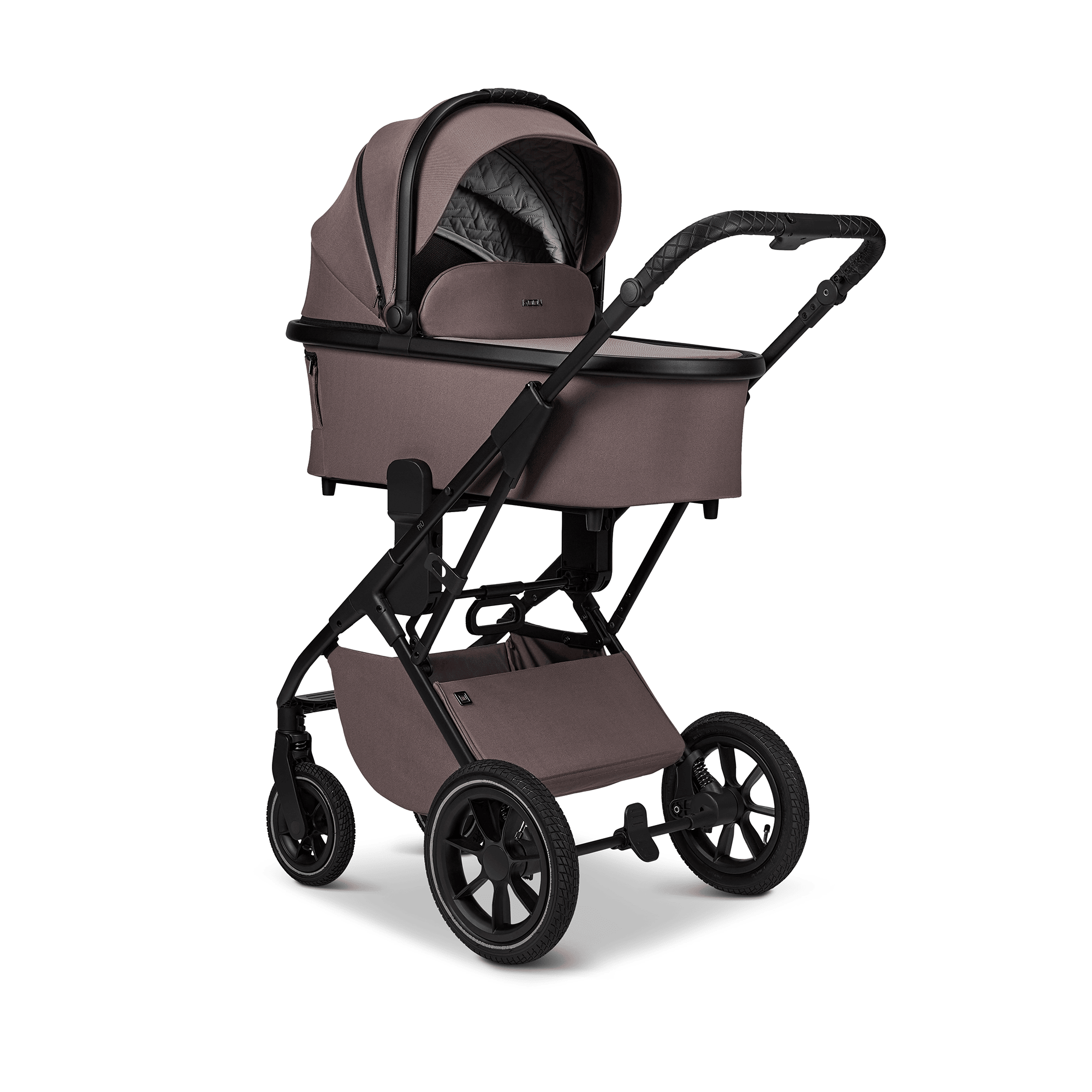 Kombi-Kinderwagen, MOON, Braun – Produktansicht
