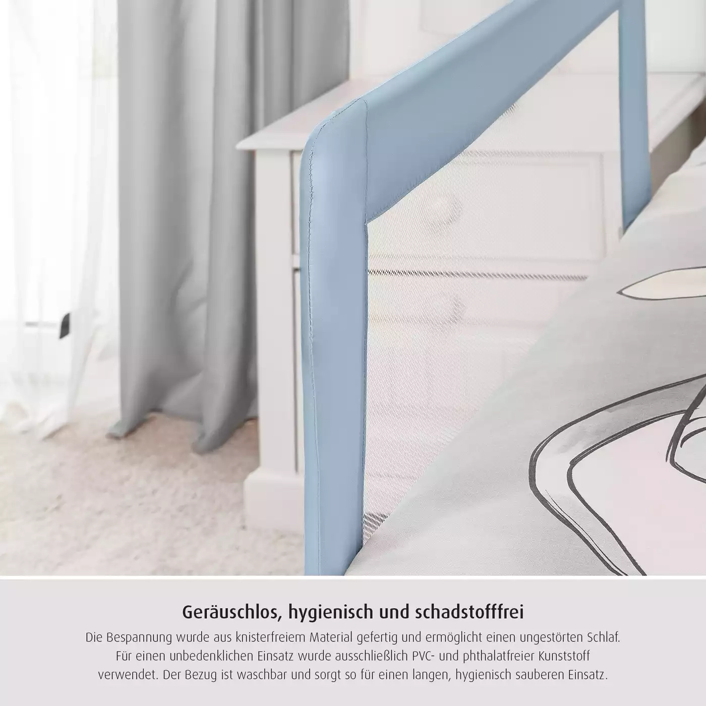 Bettgitter, reer, Orange – Produktansicht