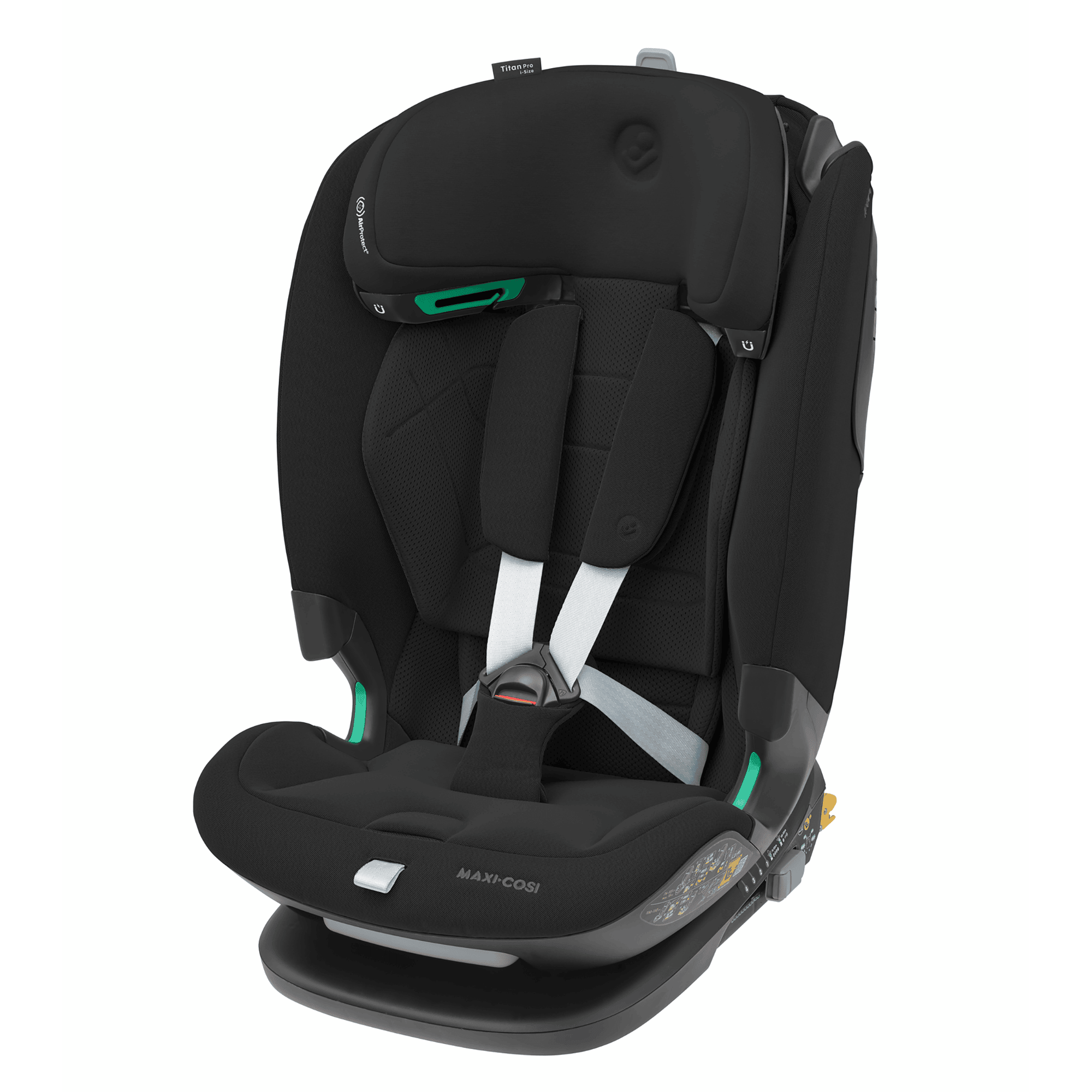 Kindersitze 9-36 kg, Gruppe 1/2/3, MAXI-COSI, Schwarz – Besonderheit: ab ca. 15 Monate bis zu 12 Jahre (ab 76 bis 150 cm - 9 bis 36 kg)