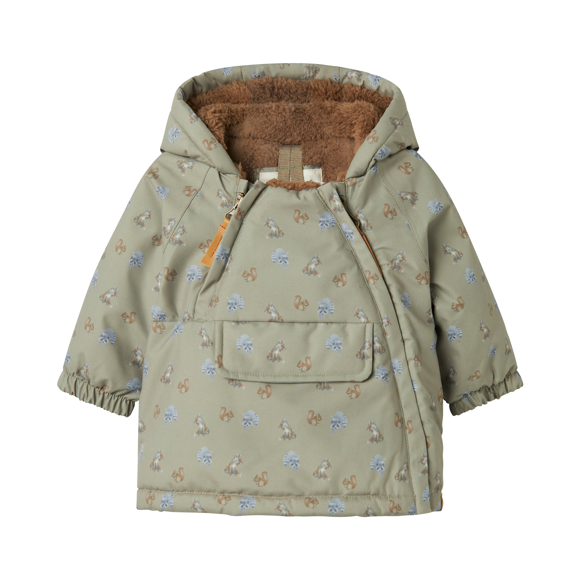 Winterjacken, Lil' Atelier, Grün – Produktansicht