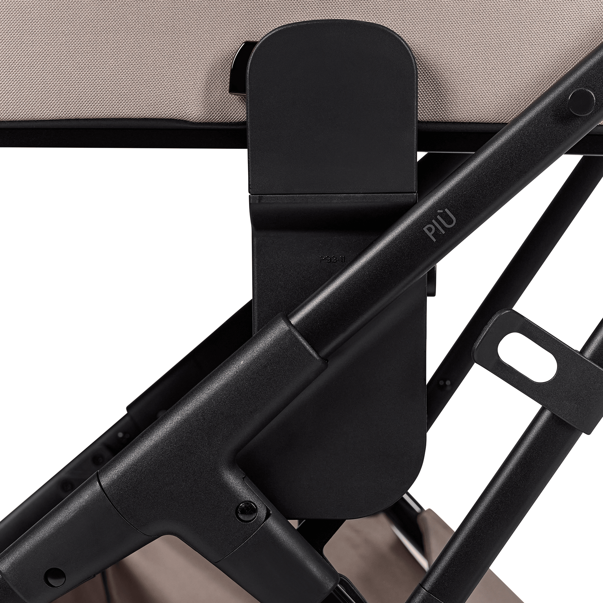 Kombi-Kinderwagen, MOON, Beige – Produktansicht