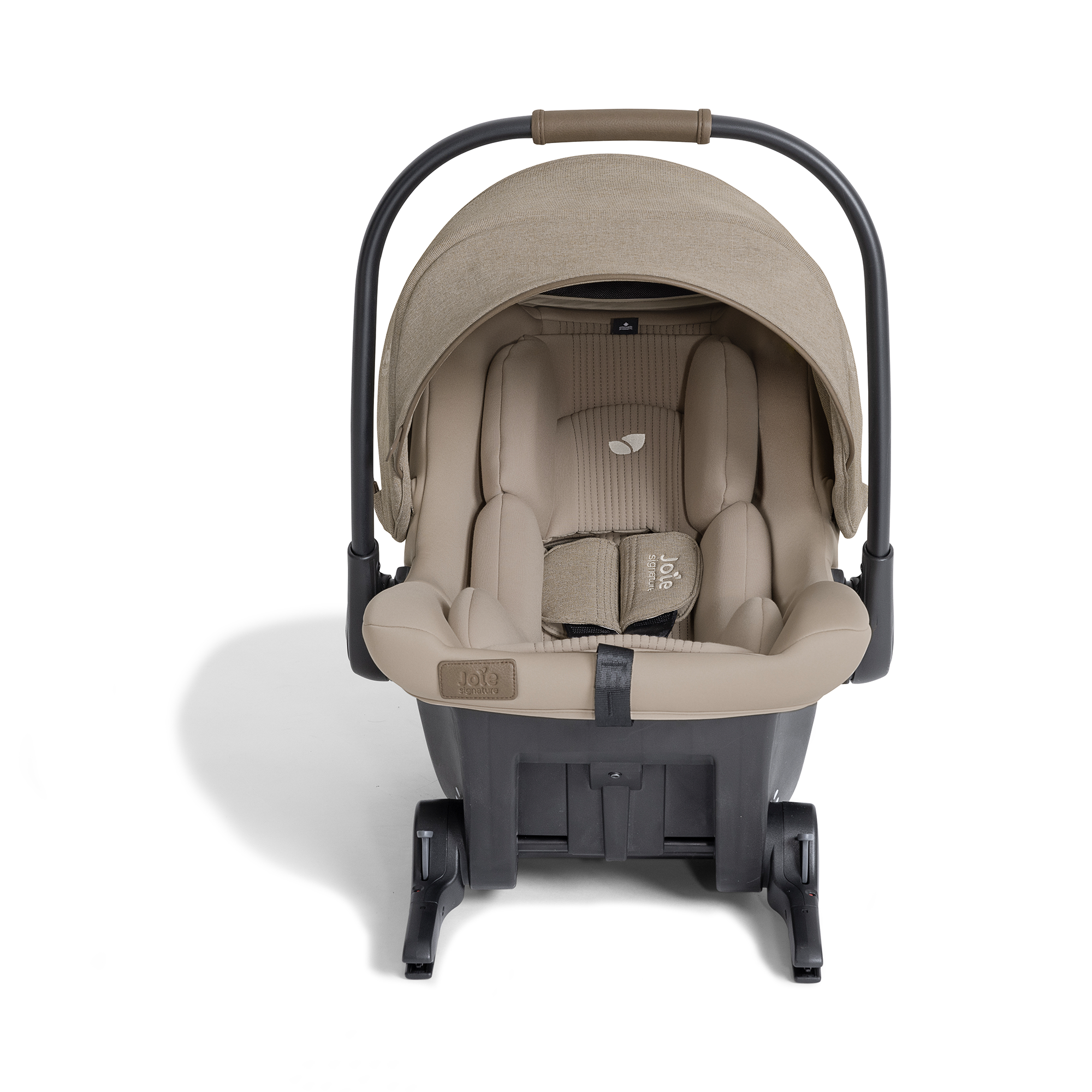 Babyschalen 0-13 kg, Gruppe 0+, Joie signature, Beige – Besonderheit: ab Geburt bis ca. 12 Monate (ca. 75 cm, max. 13 kg)