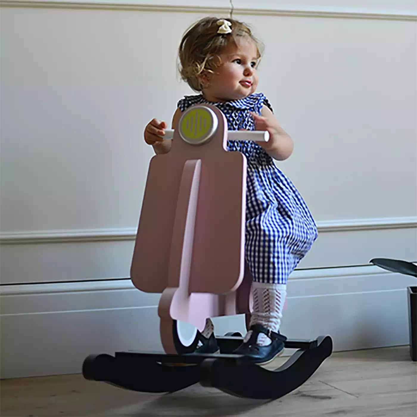 Schaukeltiere, CHILDHOME, Pink – Besonderheit: großer Schaukelspaß
