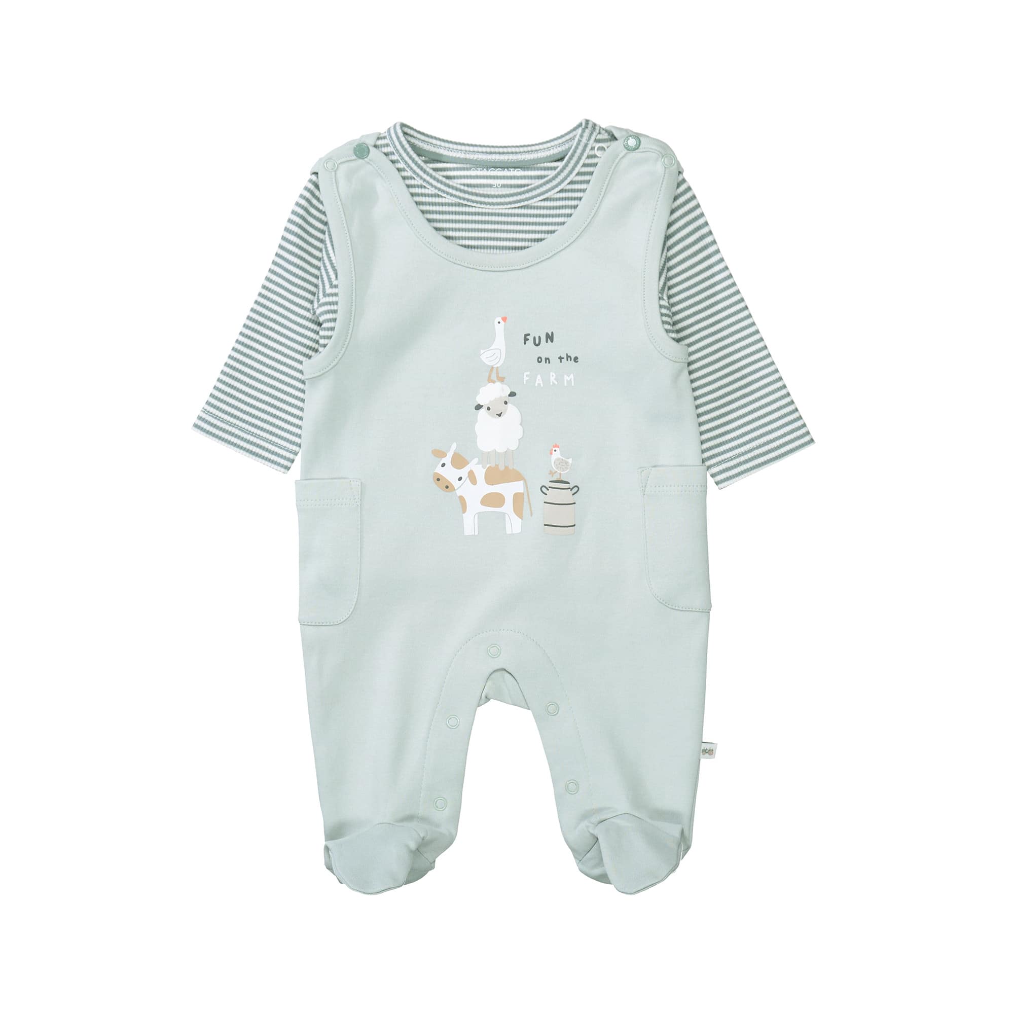 Strampler, STACCATO, Grün – Produktansicht