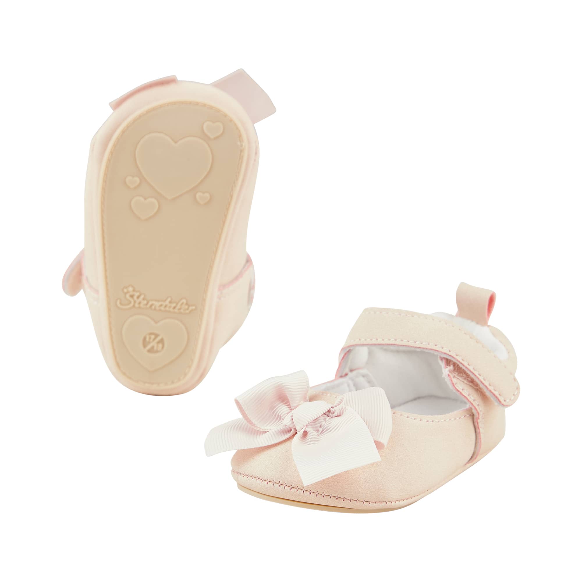 Babyschuhe, Sterntaler, Pink – Besonderheit: Futter aus Baumwolle