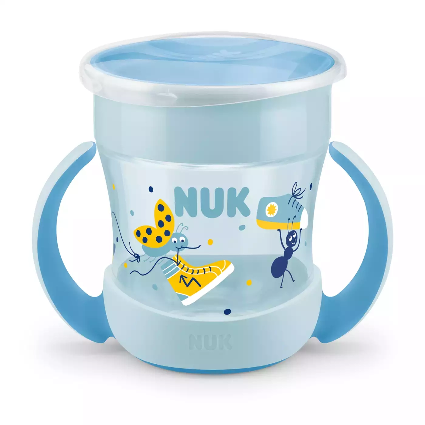 Trinklernbecher & -flaschen, NUK, Blau – Besonderheit: geeignet für Kinder ab ca. 6 Monaten