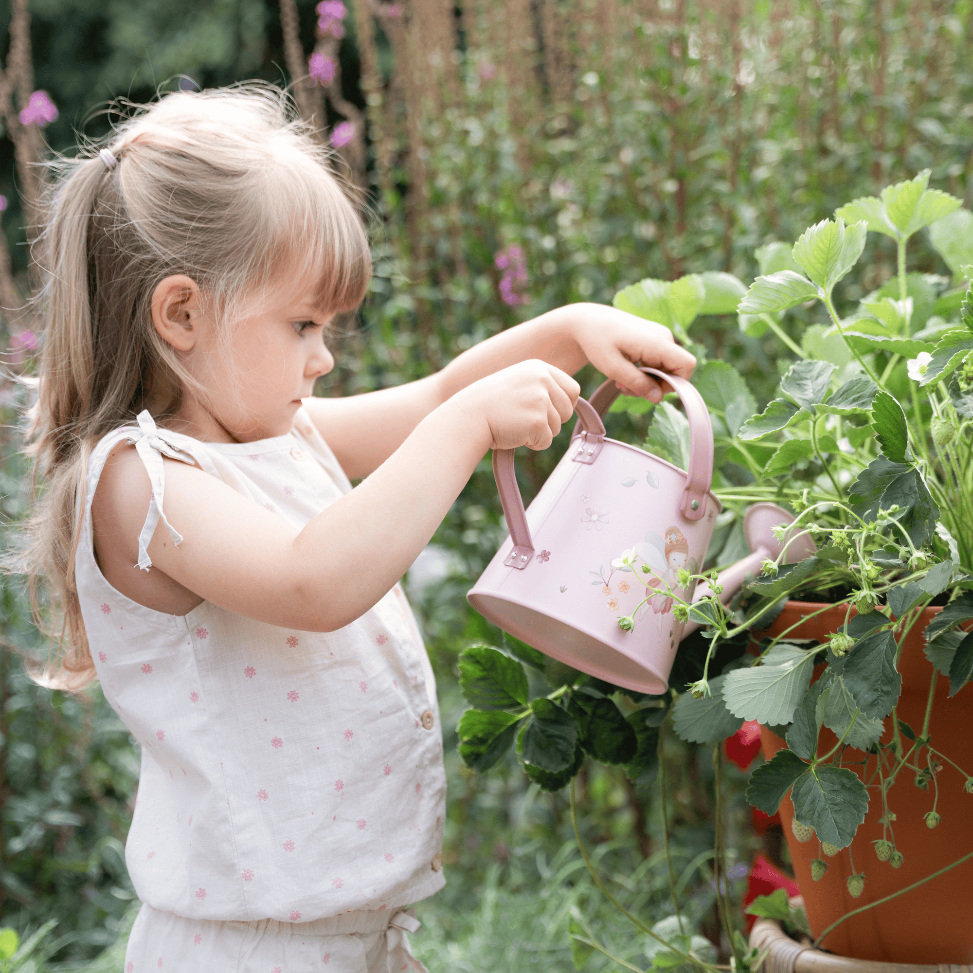 Gartenspielzeug, LITTLE DUTCH, Pink – Besonderheit: zum Gießen von Pflanzen und Spielen im Freien