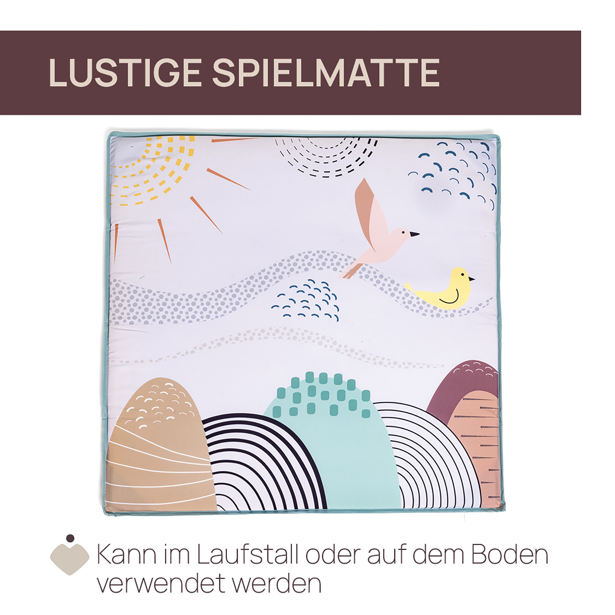 Laufgitter & Laufgittereinlagen, chicco, Blau – Produktansicht