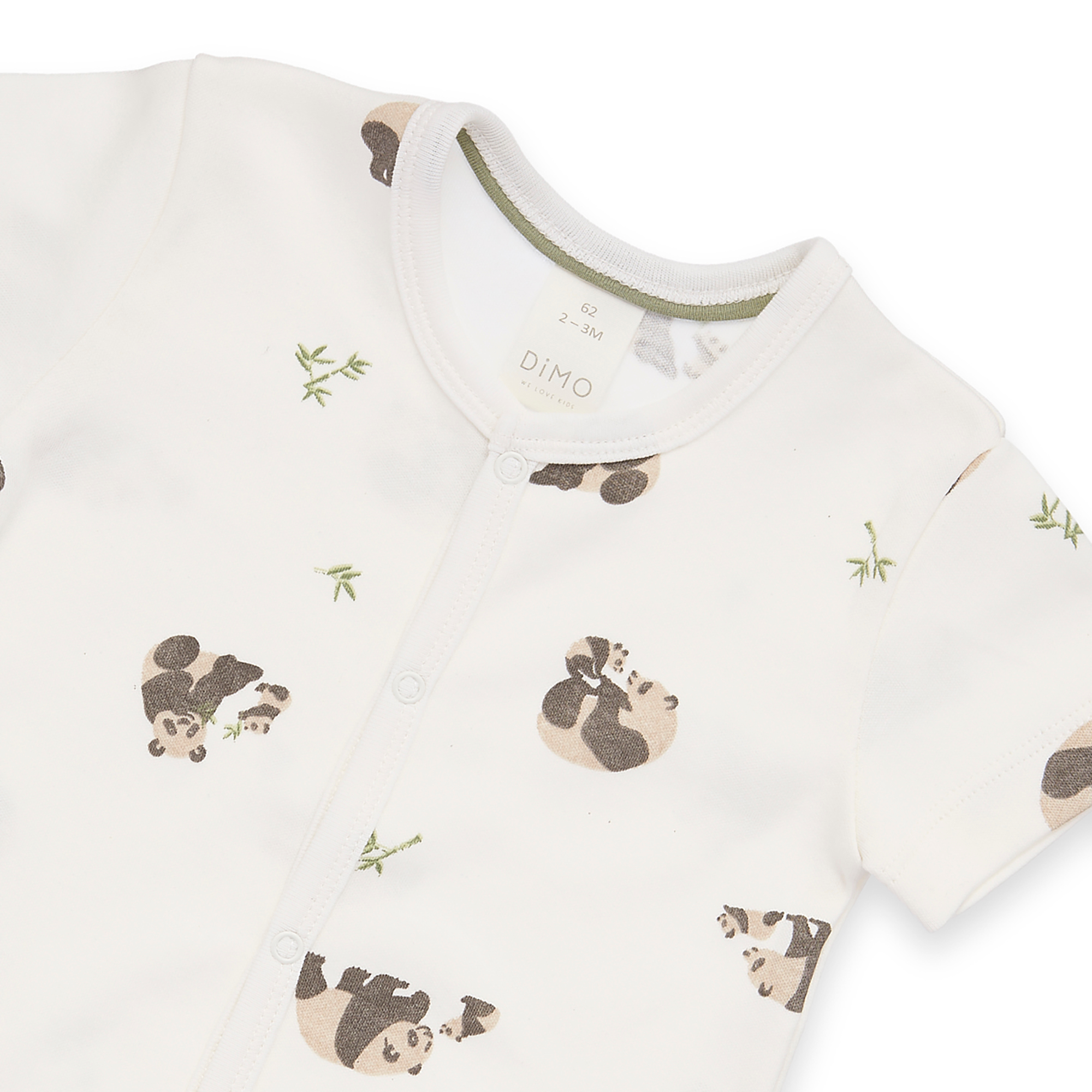 Schlafanzüge, DIMO, Weiß – Besonderheit: aus 100% Baumwolle