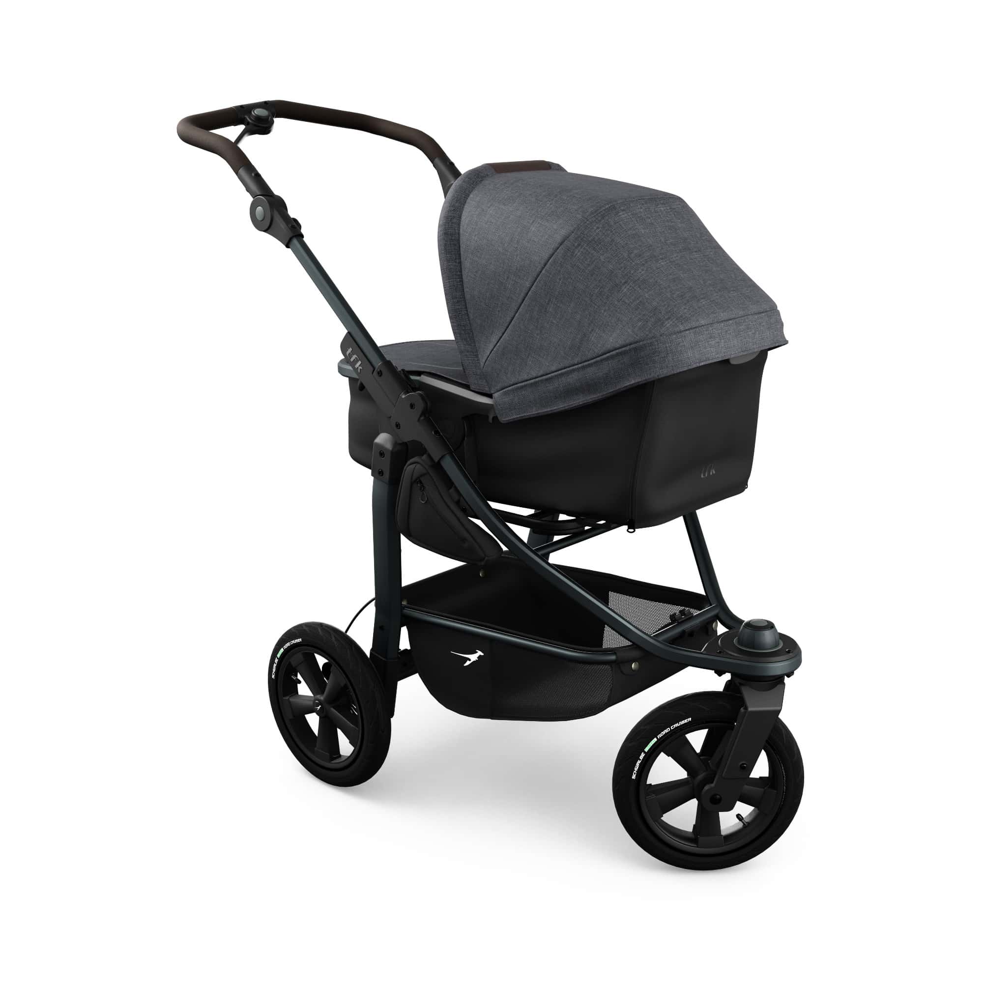 Kombi-Kinderwagen, tfk, Schwarz – Produktansicht