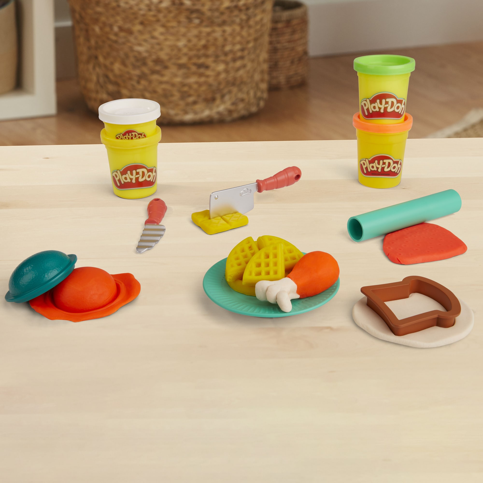 Malen & Kneten, Play-Doh, Mehrfarbig – Produktansicht