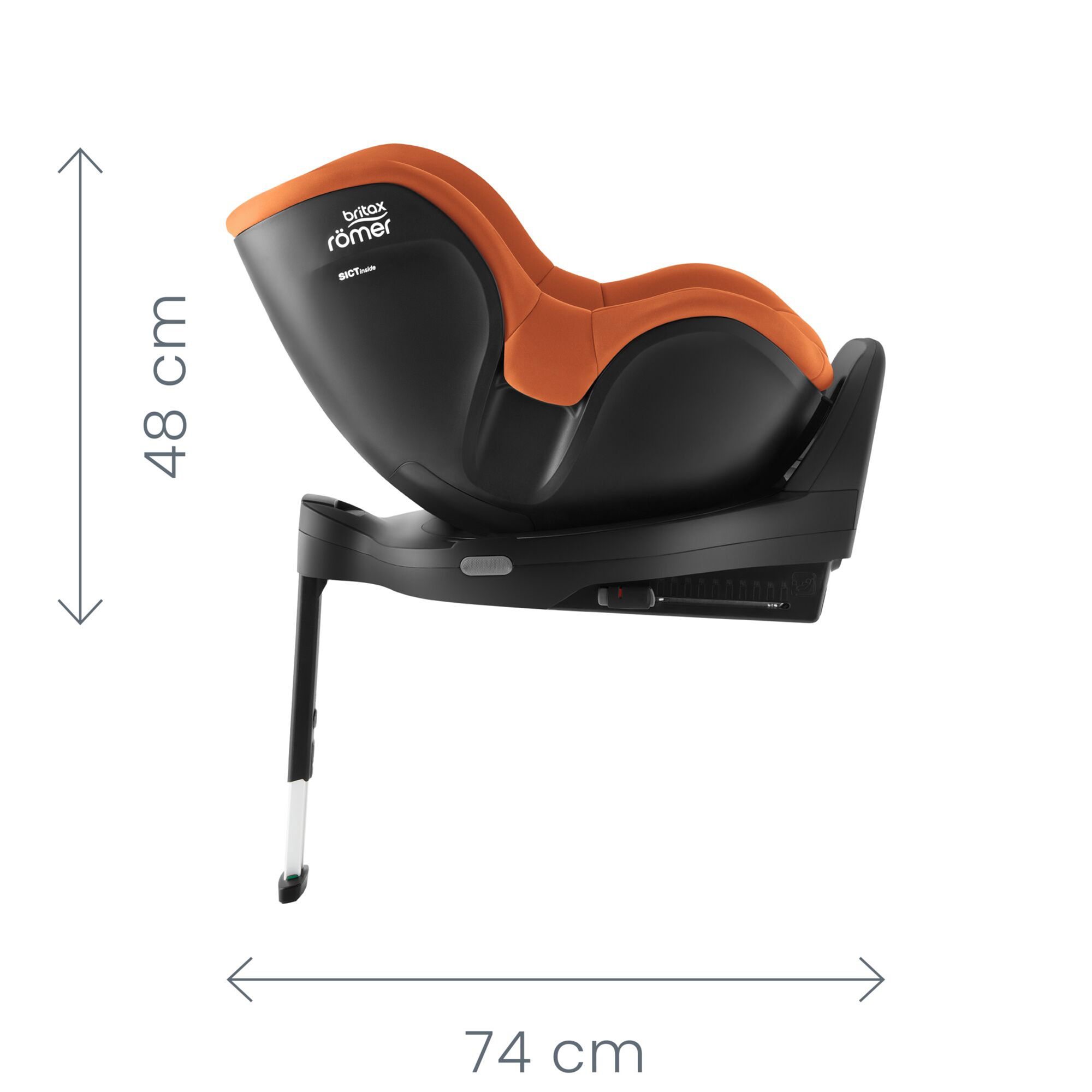 Reboarder 0-18 kg, Gruppe 0+/1, Britax Römer, Braun – Produktansicht