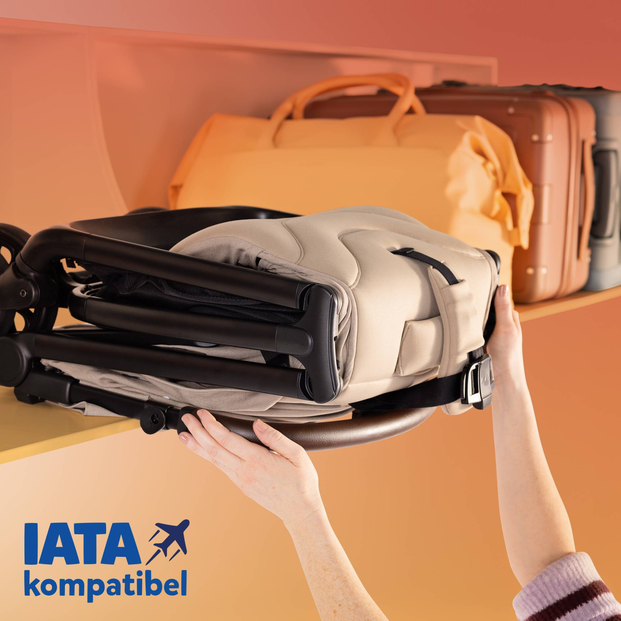Reisebuggys, Joie, Schwarz – Produktansicht